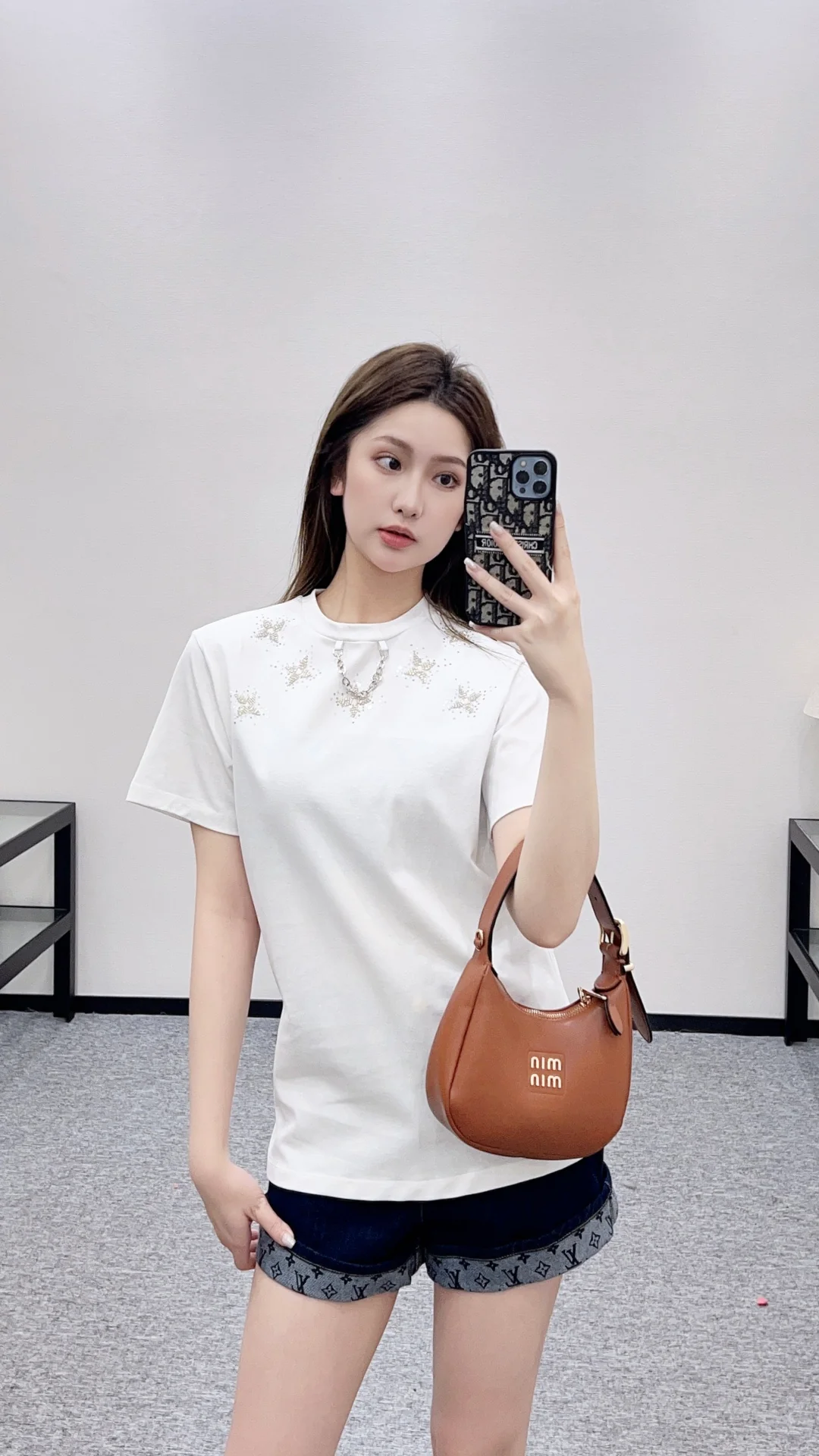 Louis 26ss beading t-shirts