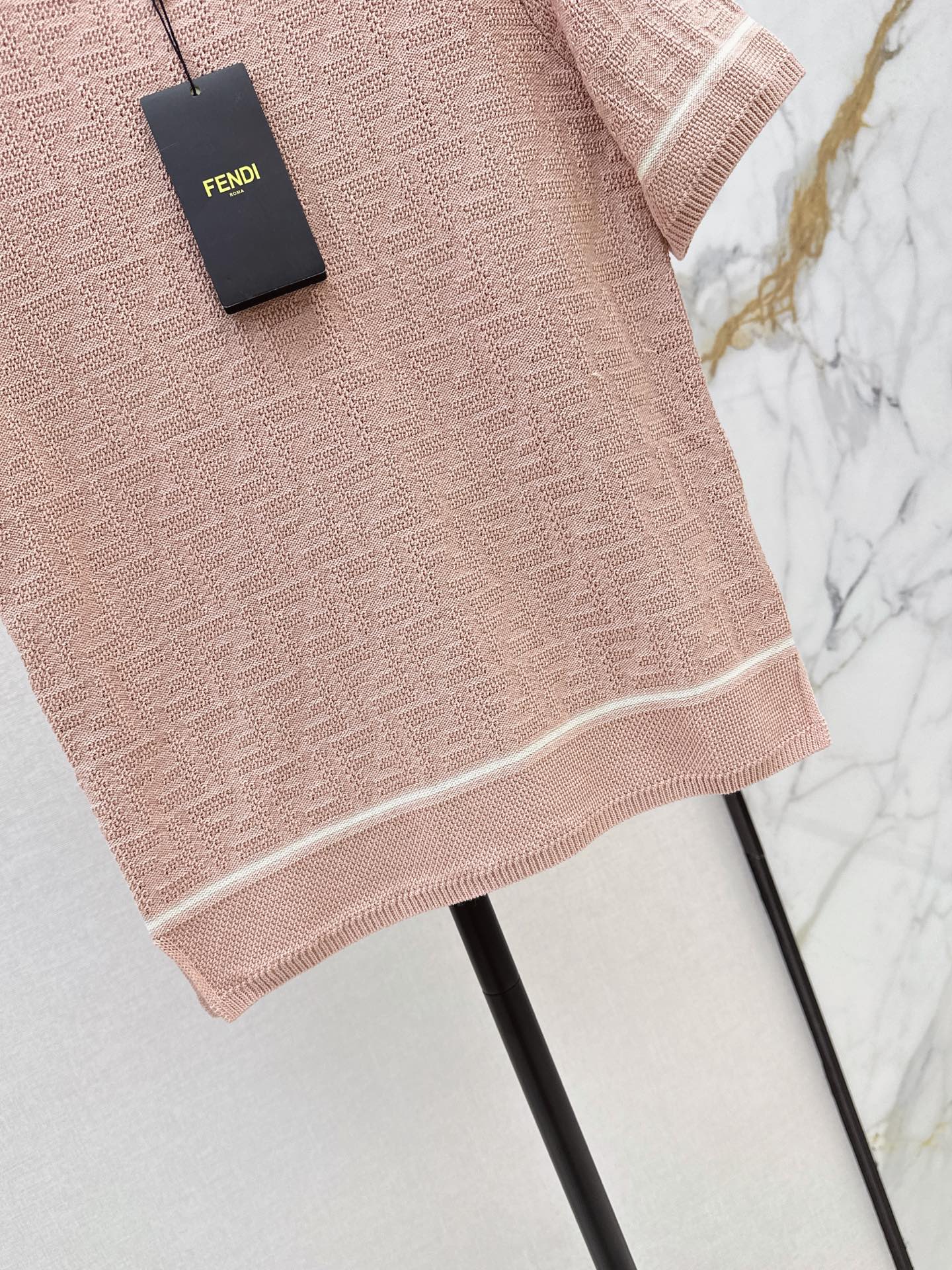 Fen 26ss jacquard knitwear