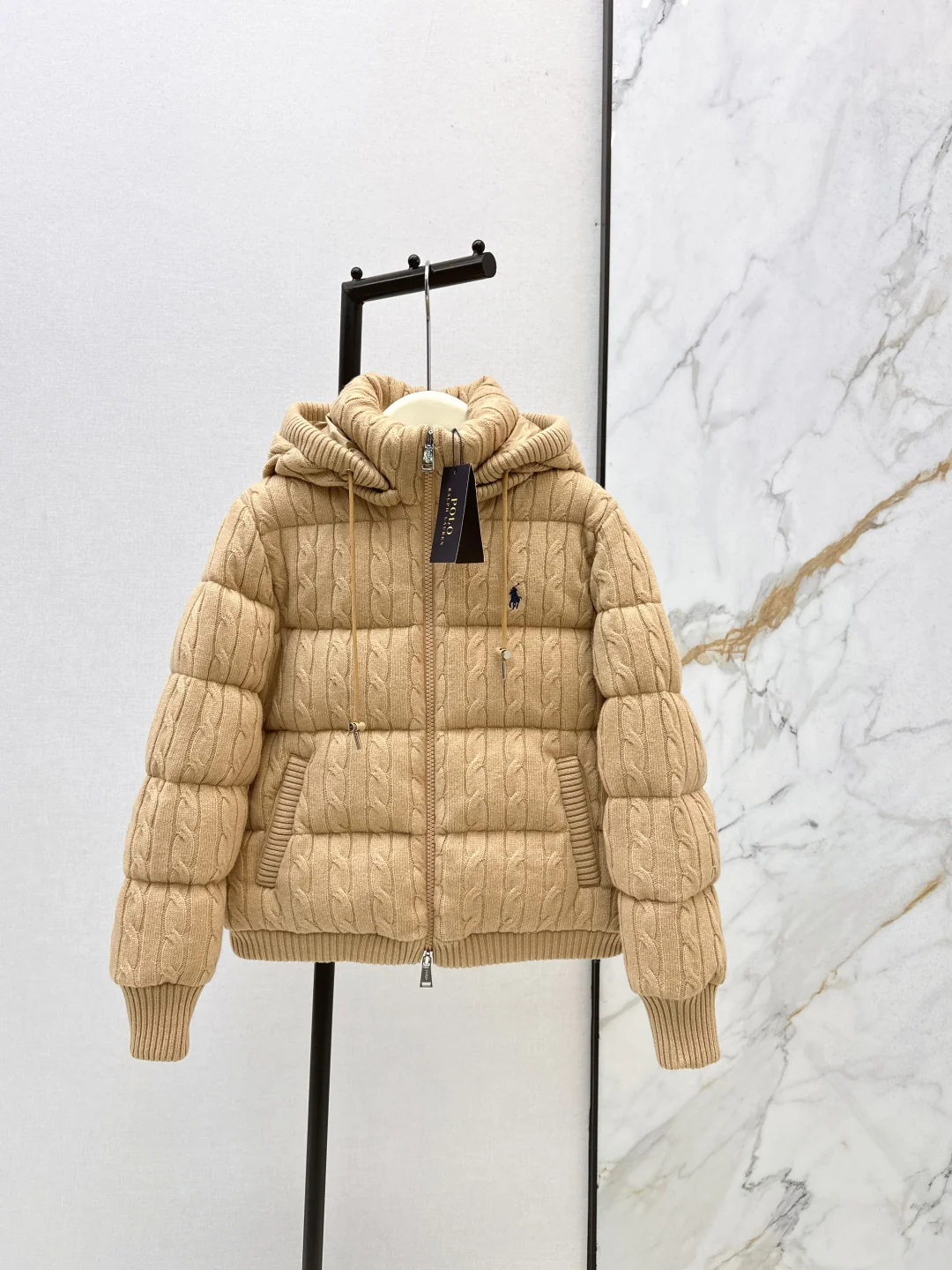 Ralp 25fw knit down jacket