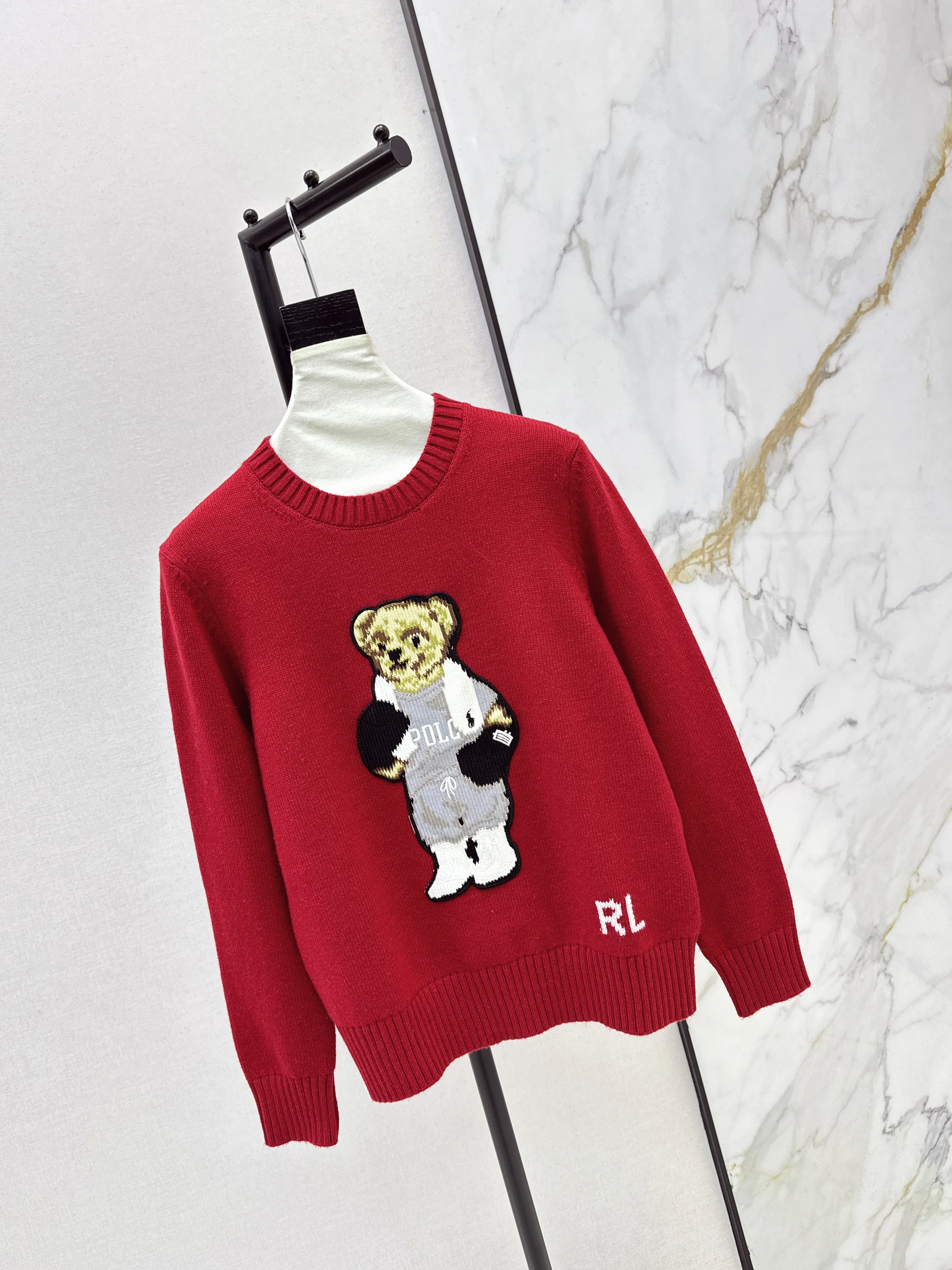 Ralp 26ss embroidery sweater