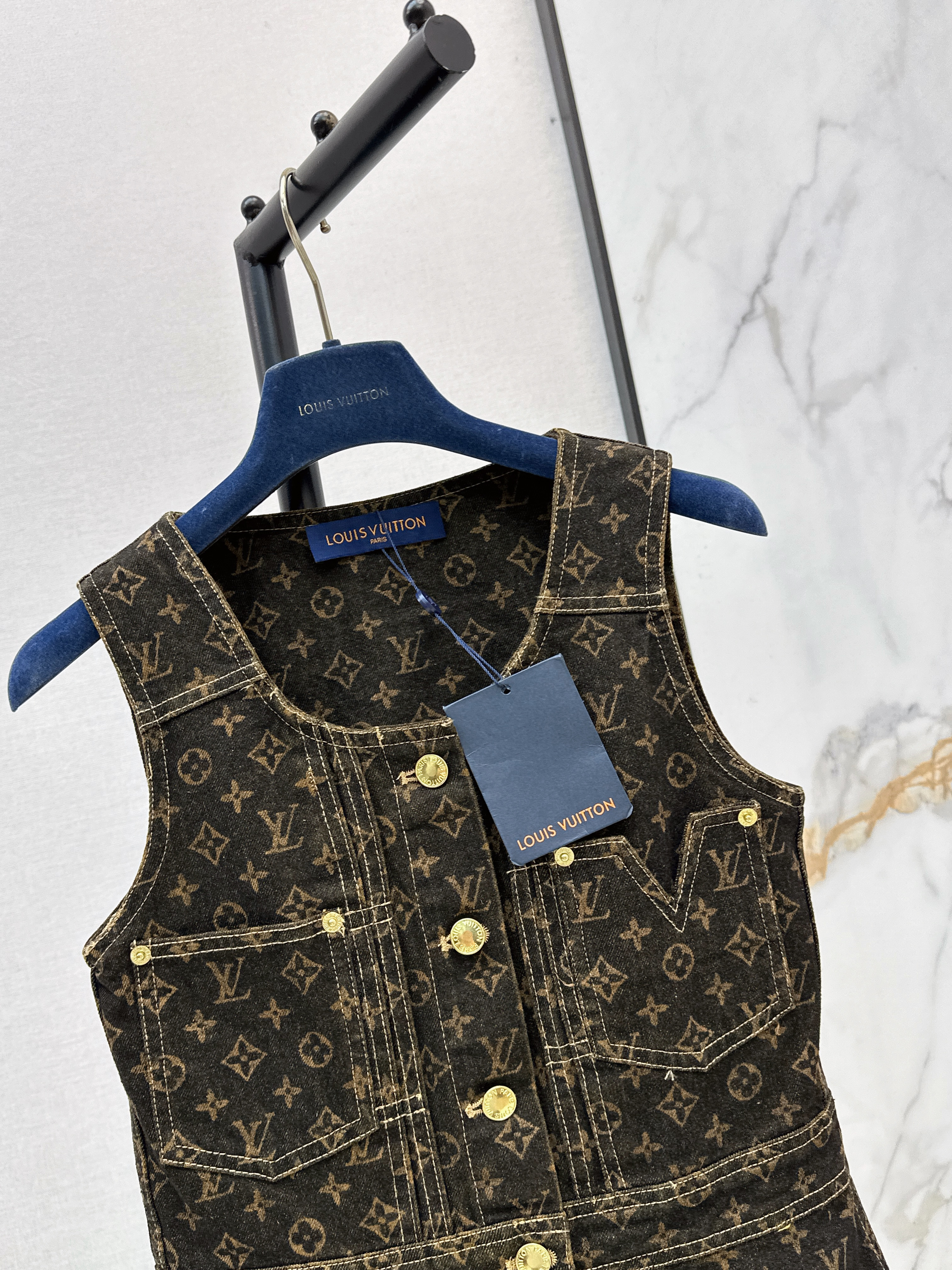 Loui 26ss denim dress