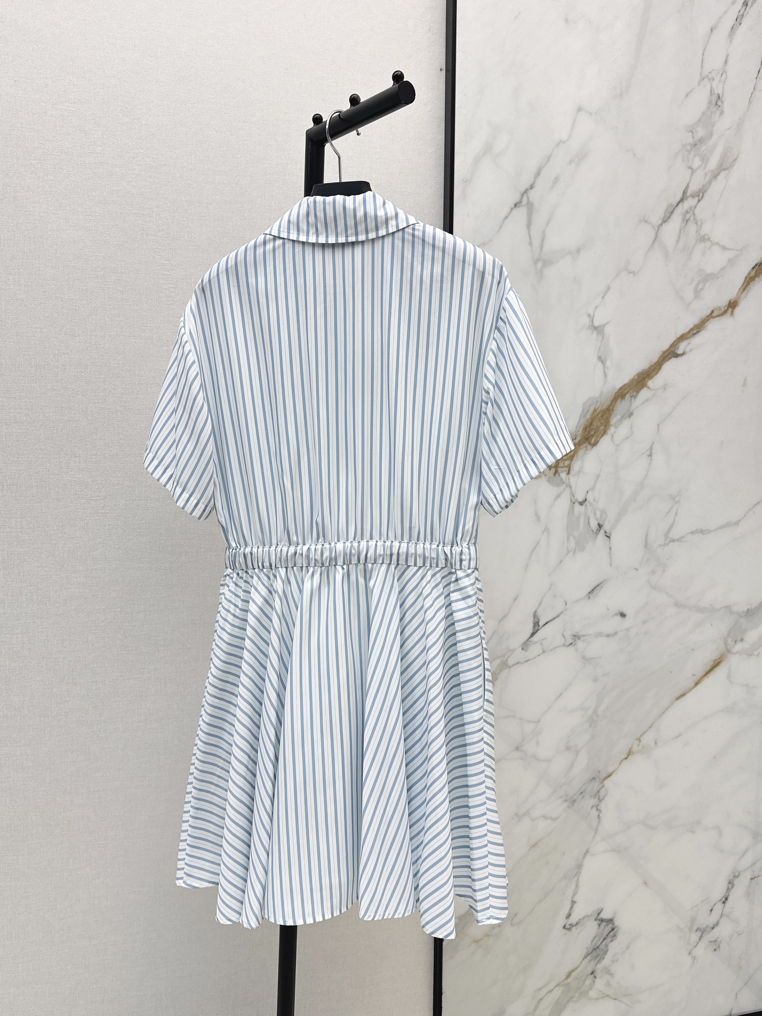 Pra 26ss stripe shirt dress