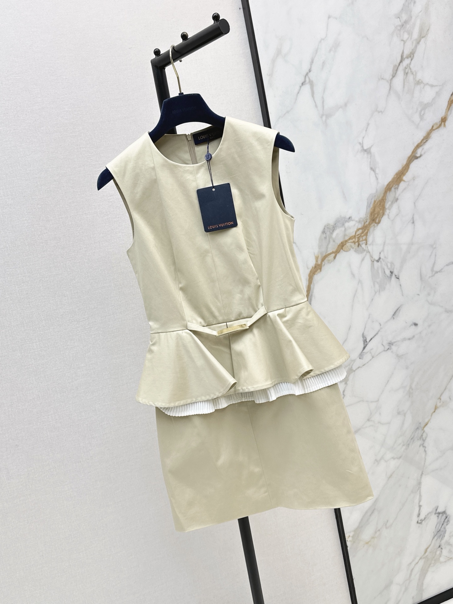 Loui 26ss 2in1 sleeveless dress