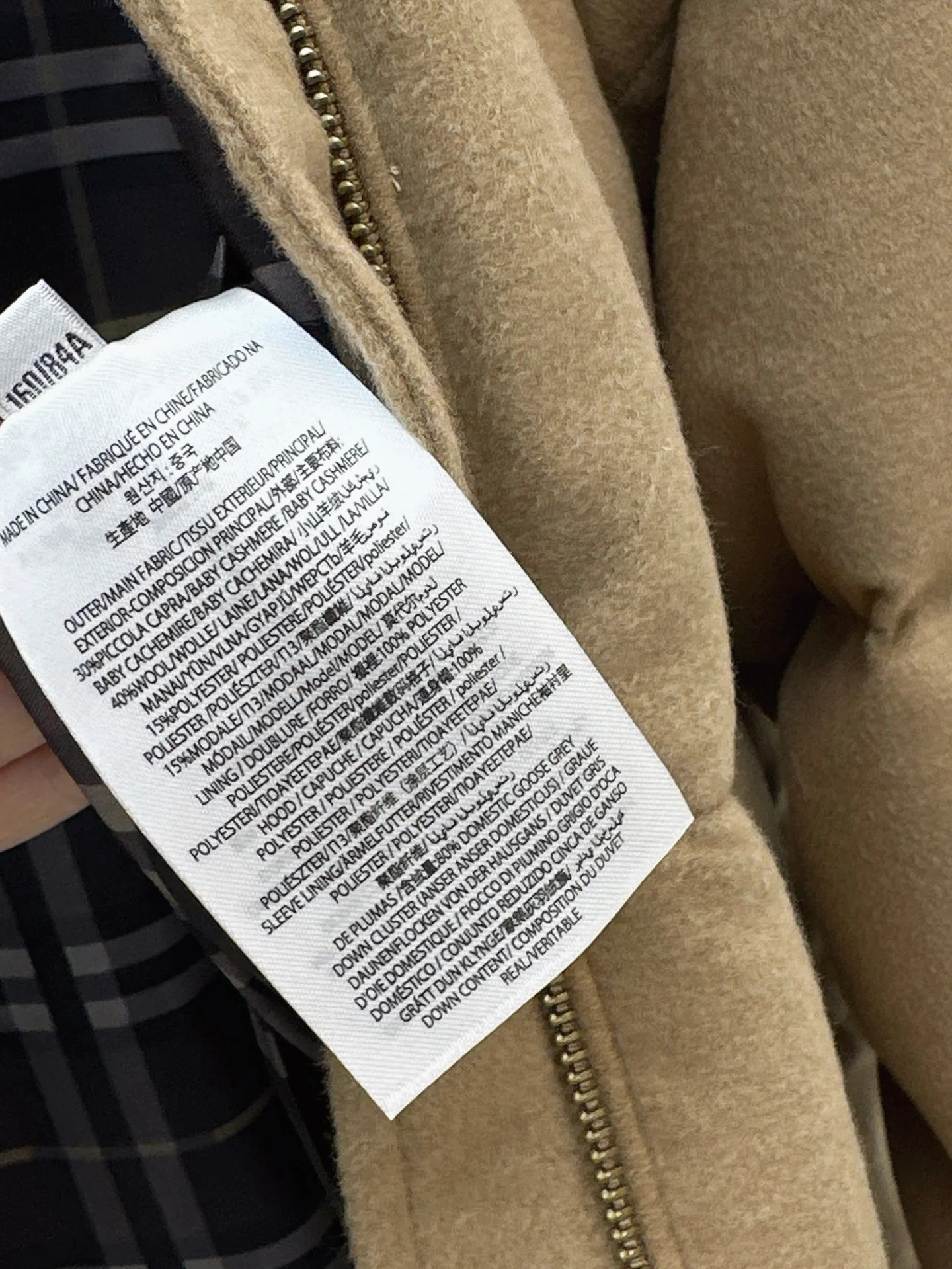 Burb 25fw down jacket