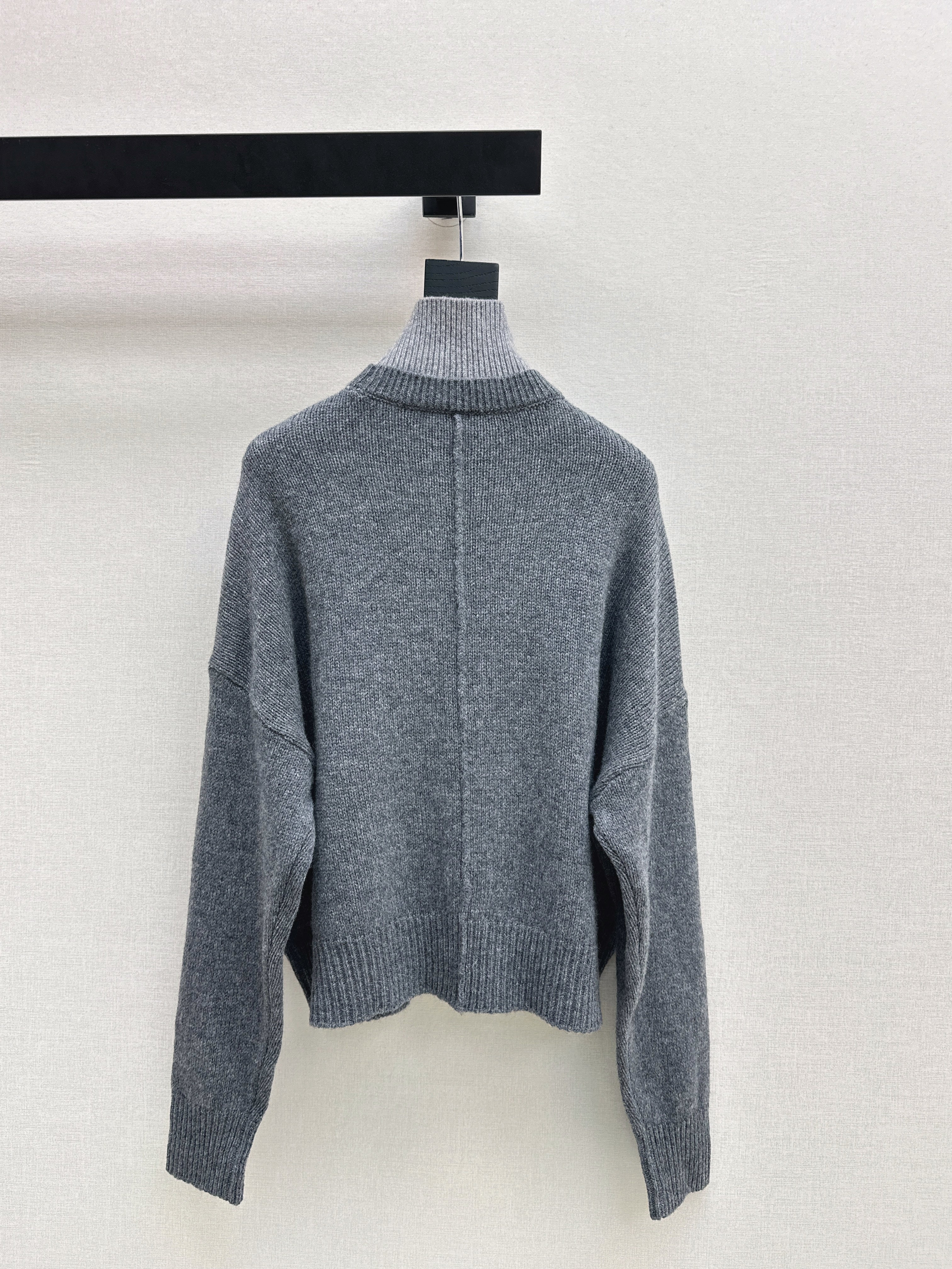 Brun 26ss 2in1 contract sweater