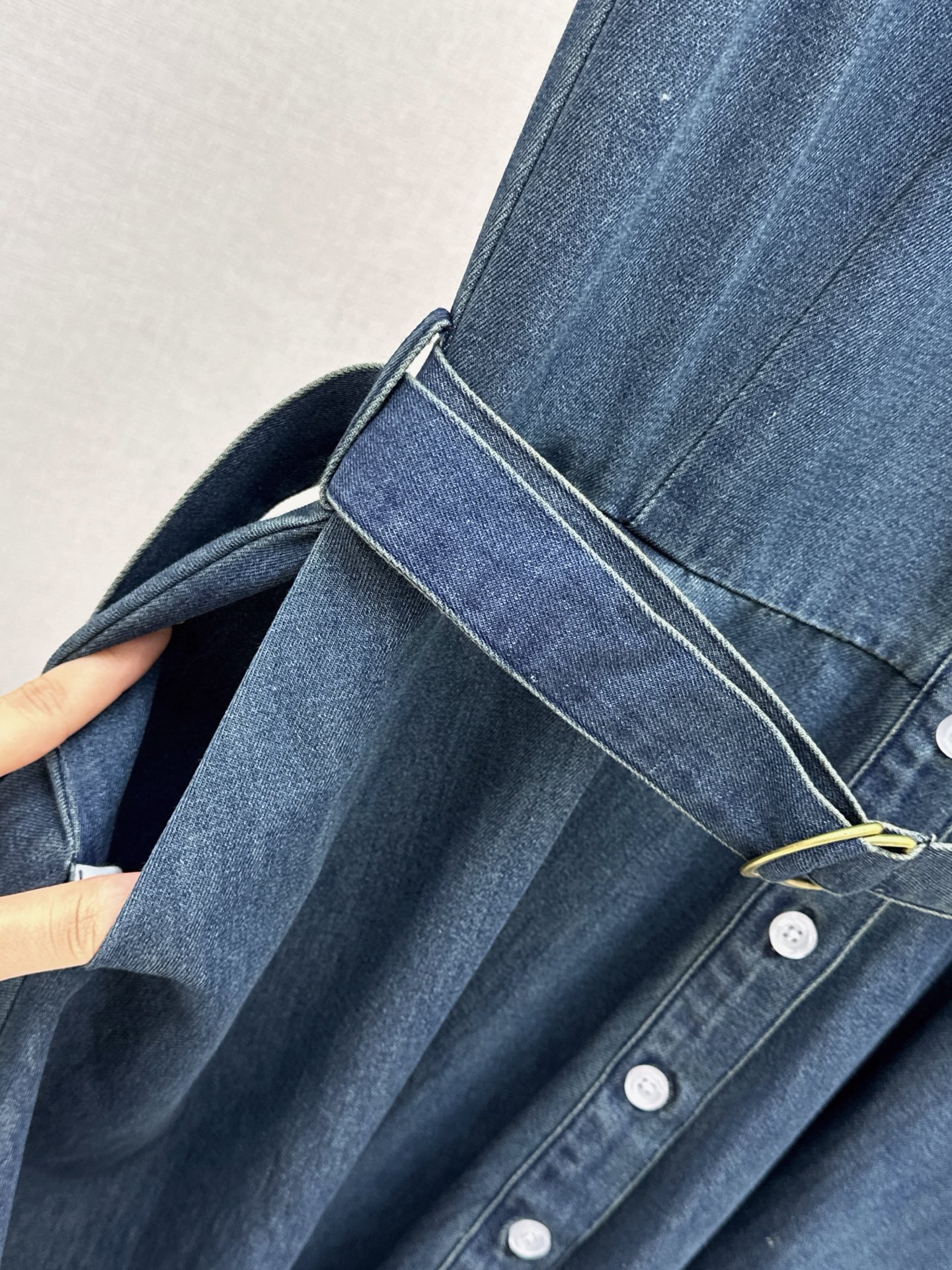 Ralp 26ss sleeveless denim dress