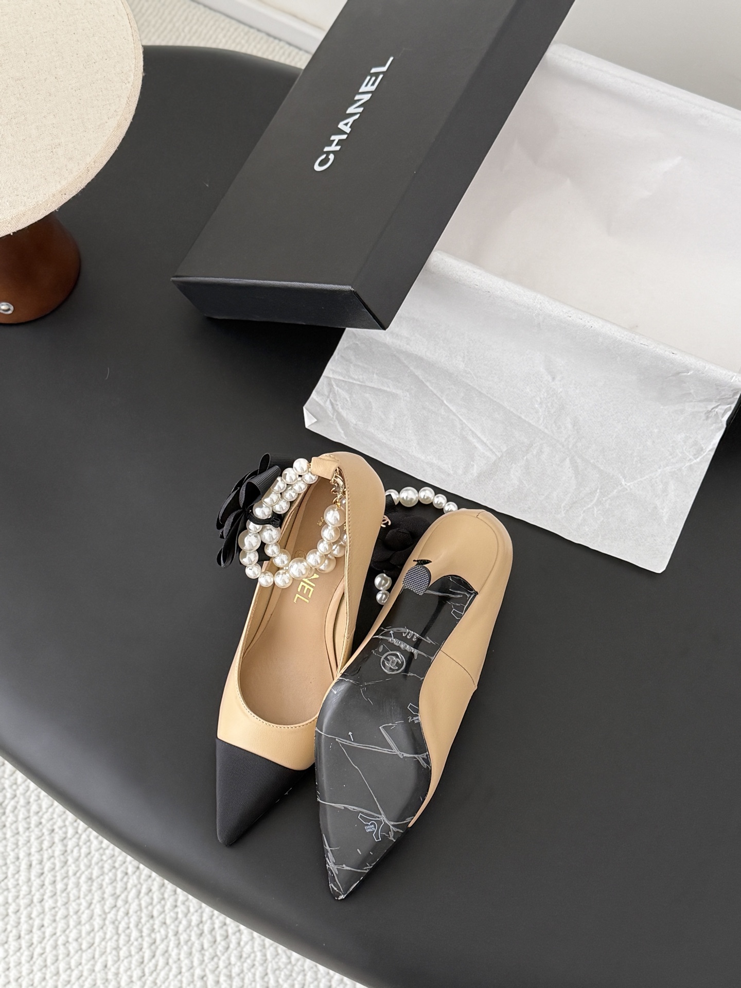 Chan 26ss stilettos mary janes