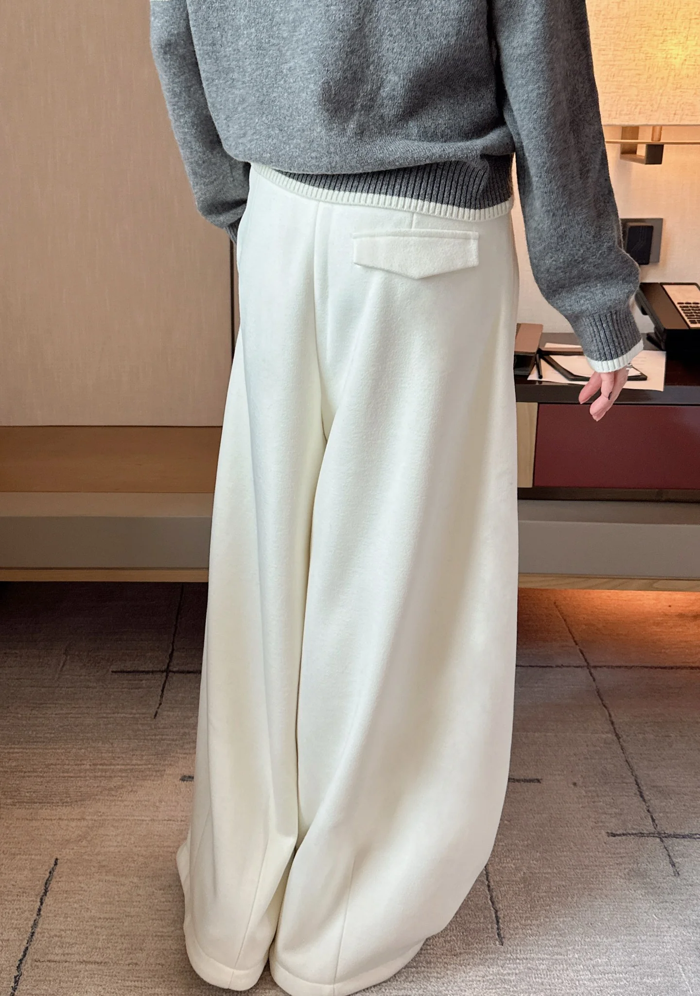Brun 25fw straight pants