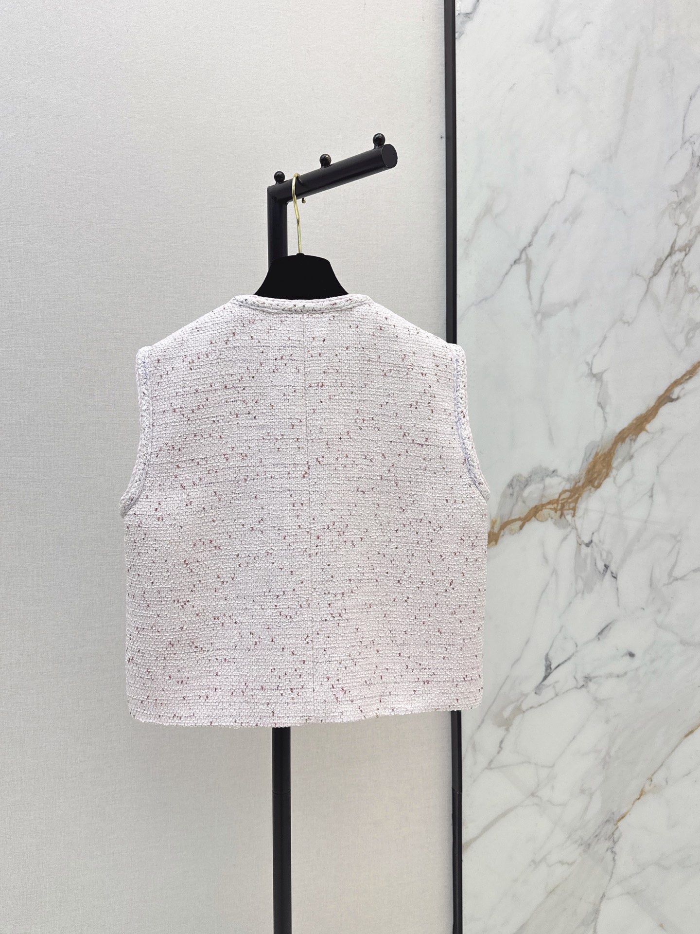 Chan 26ss woven vest