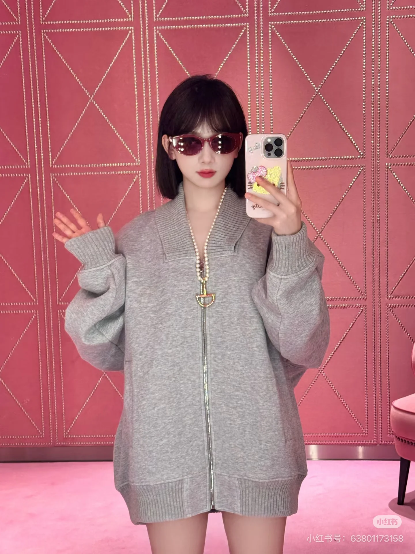 Gucc 26ss zipper jacket