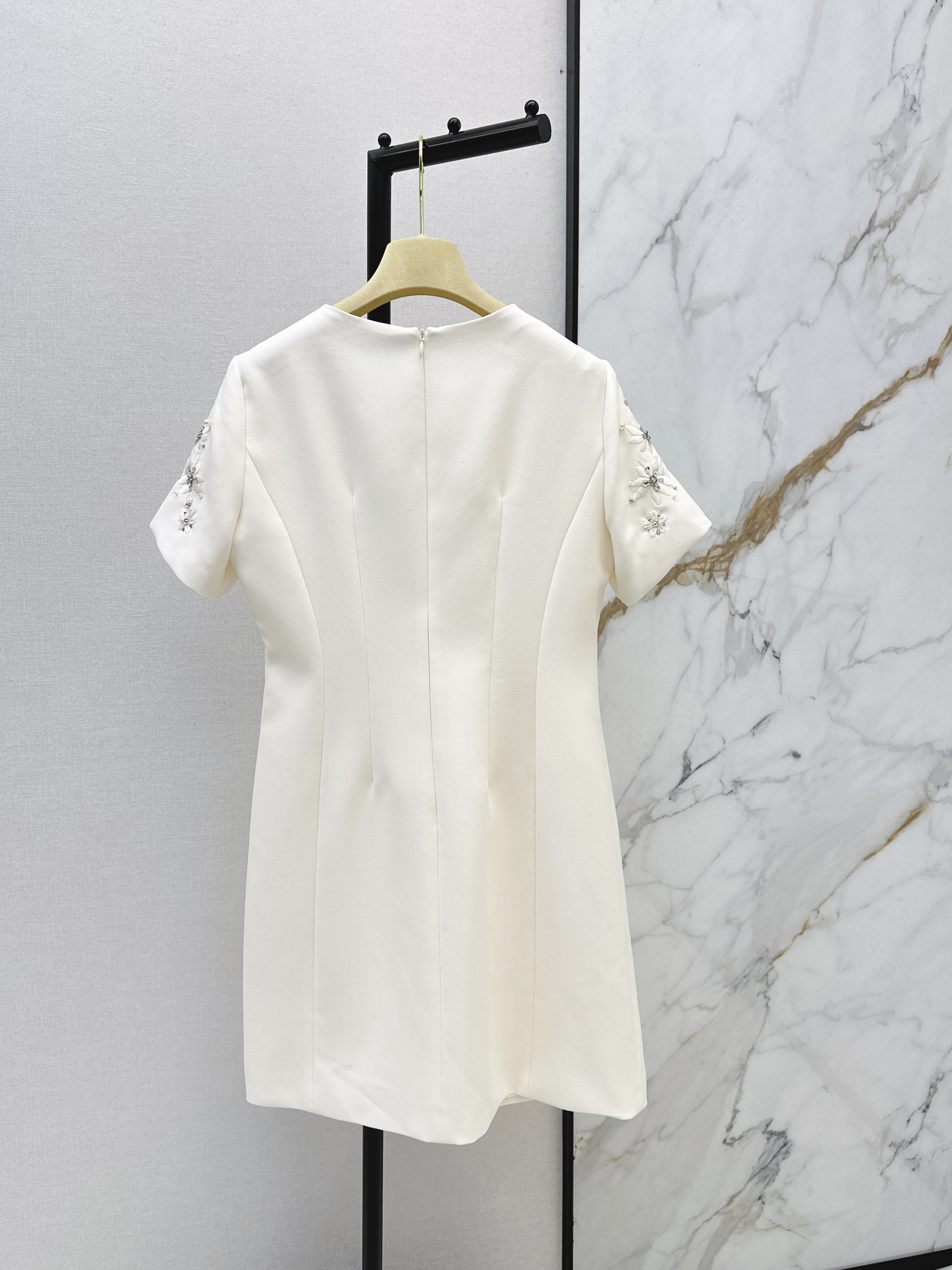 Miu 26ss embroidery dress