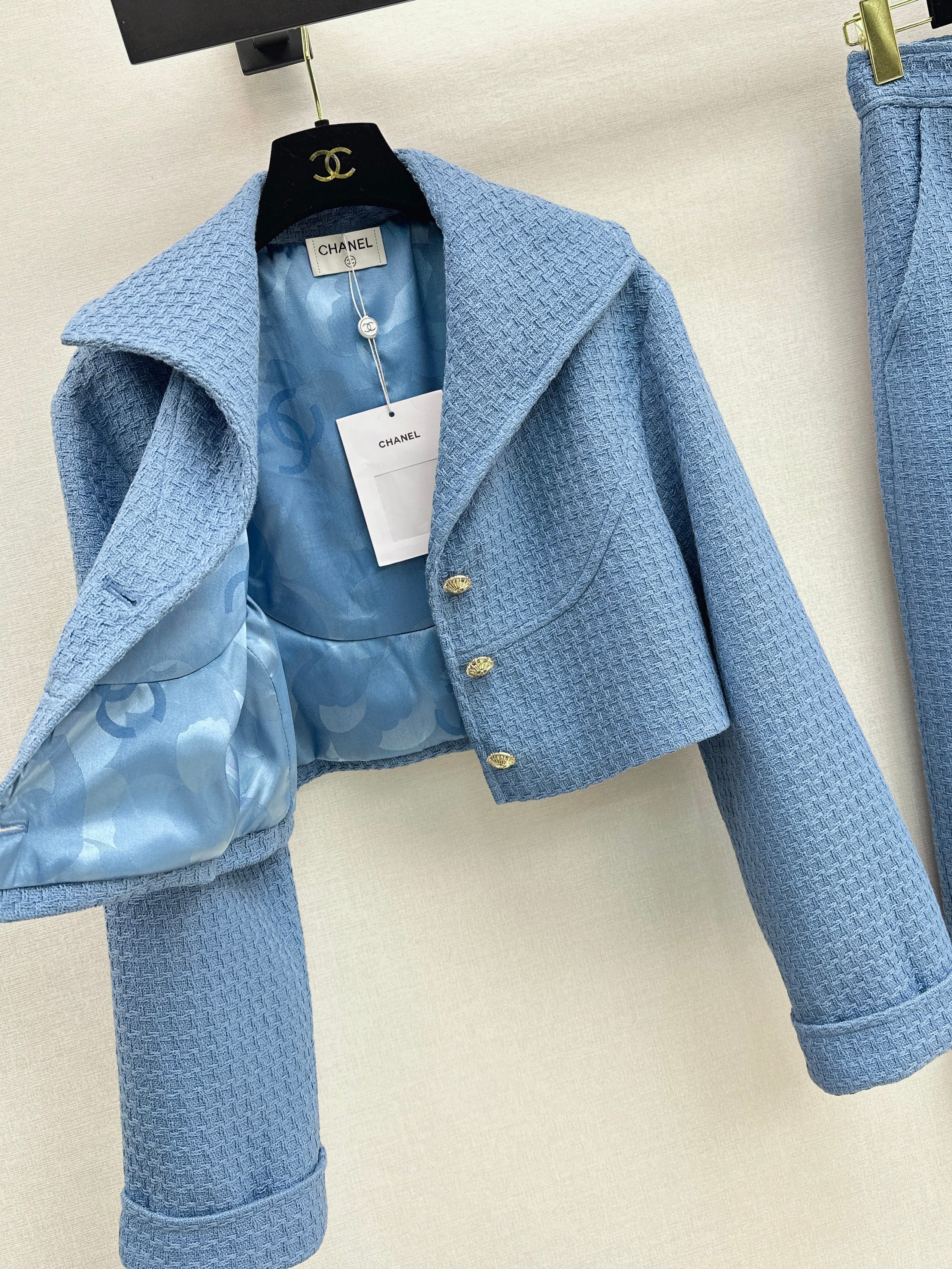 Chan 26ss tweed jacket
