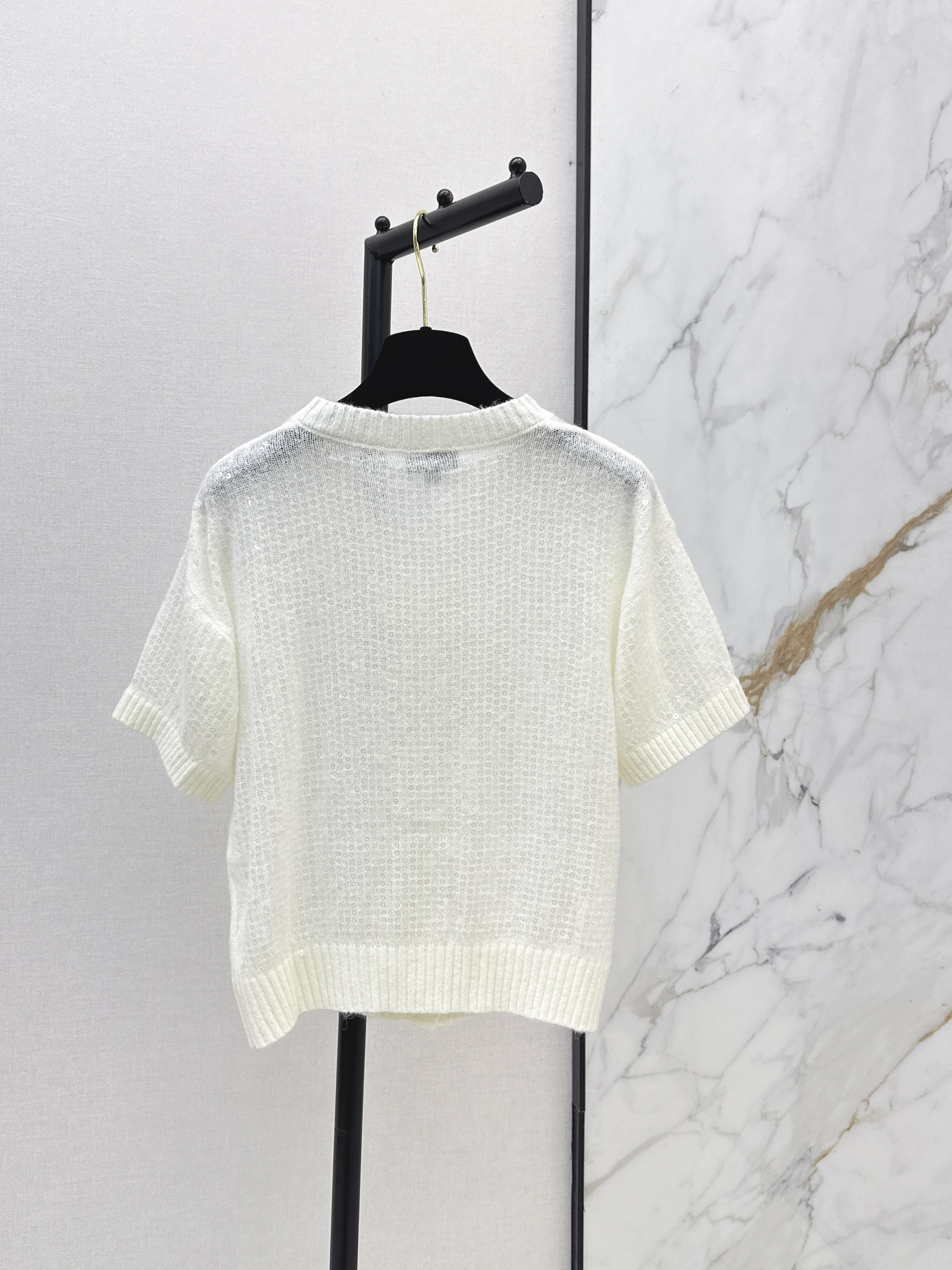 Chan 26ss sequin knitwear