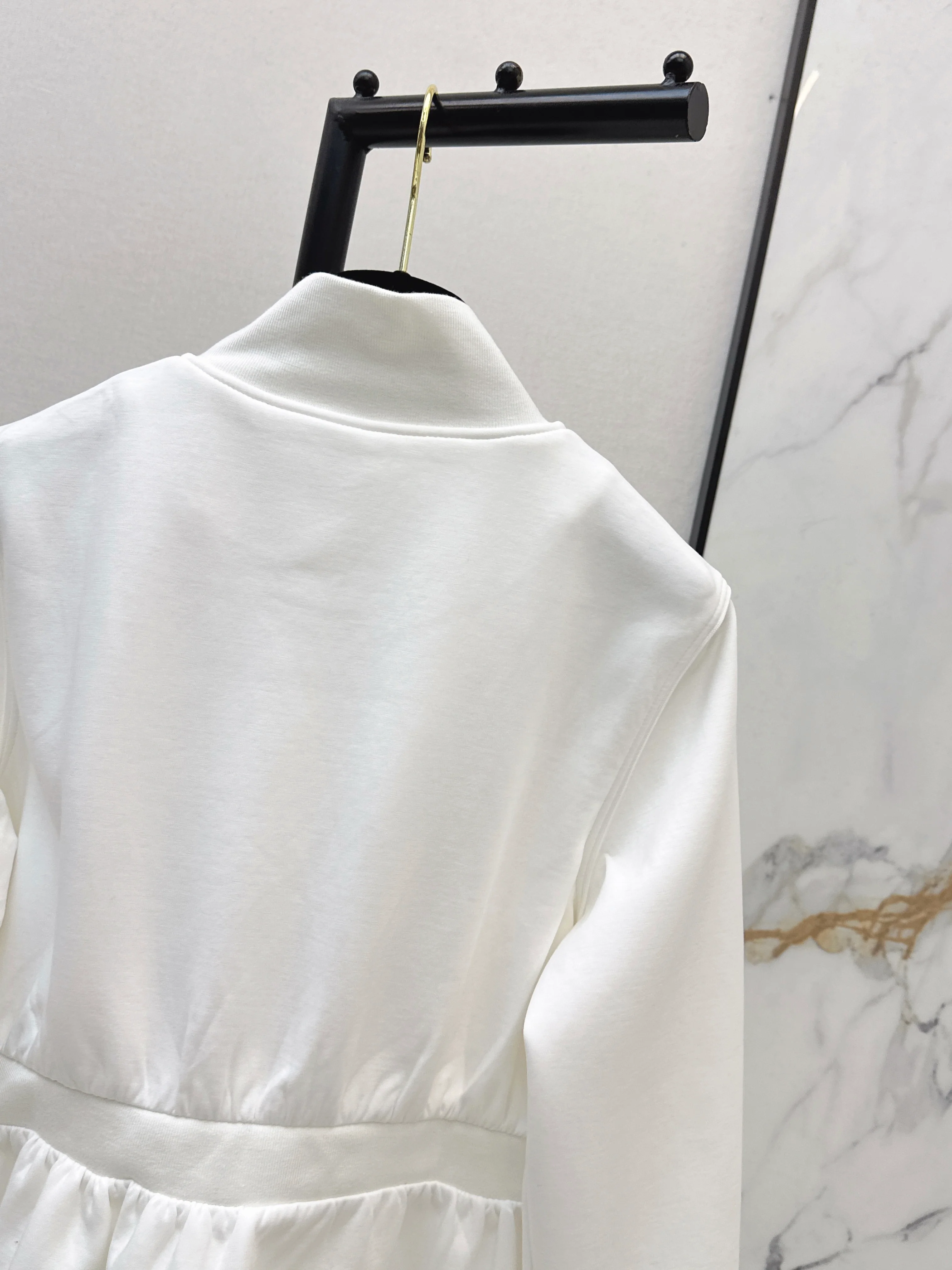 Chan 26ss stand-collar jacket