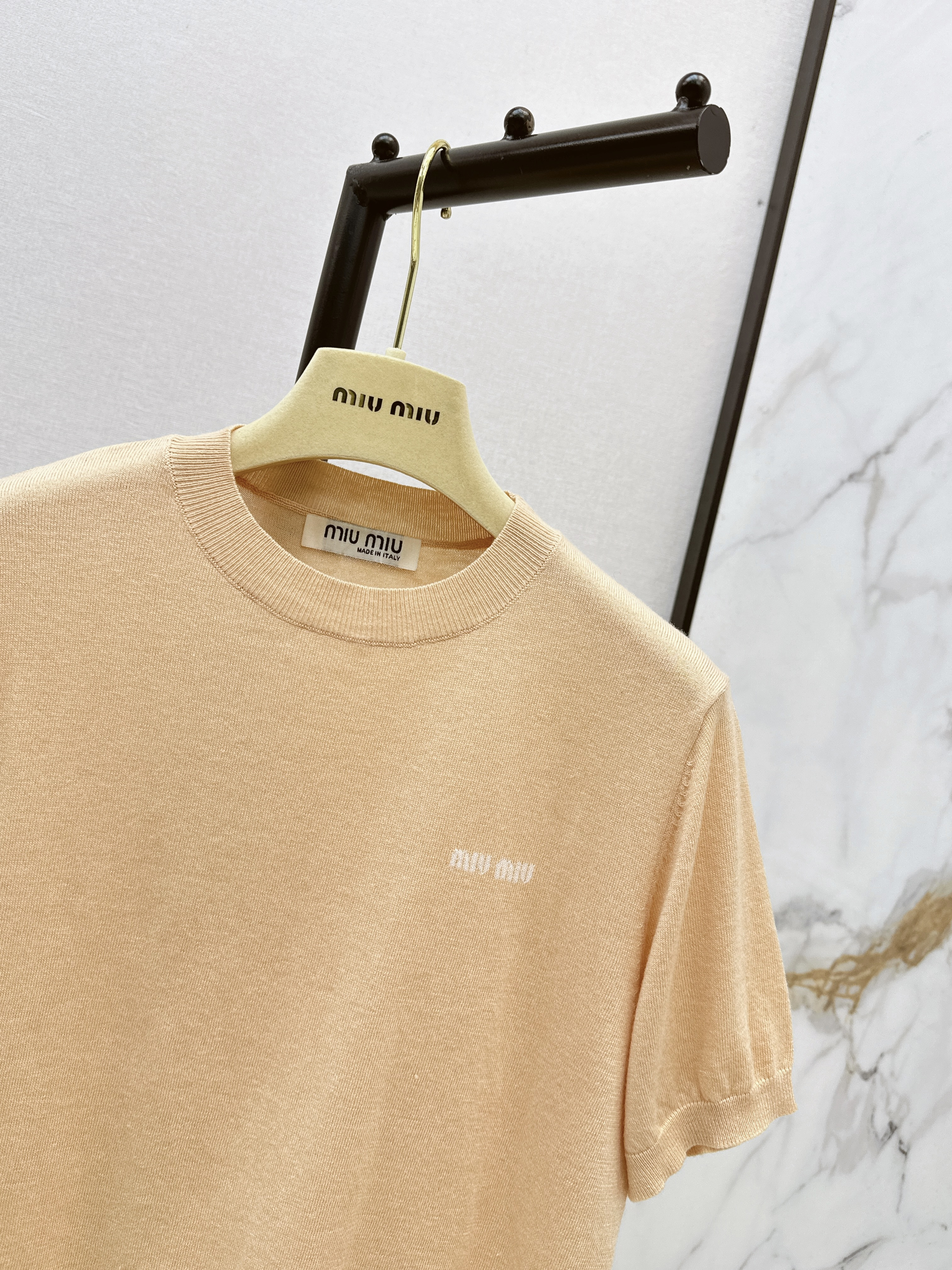 Miu 26ss contract lace knitwear
