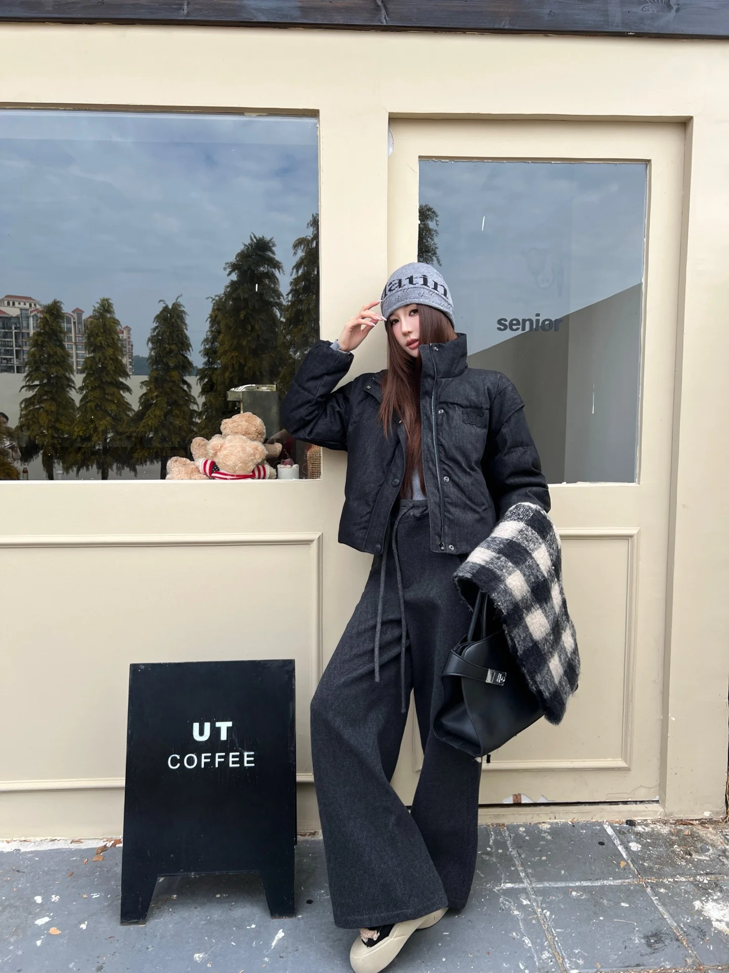 Celi 25fw detachable down jacket