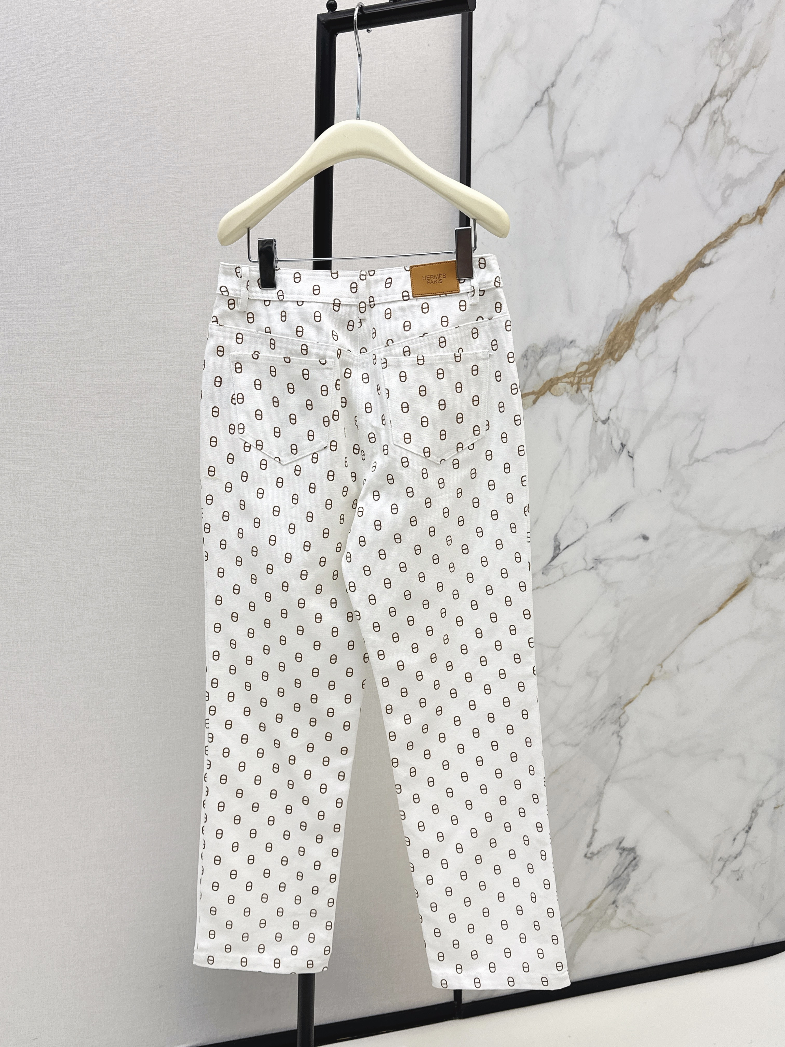 Herm 26ss print jeans