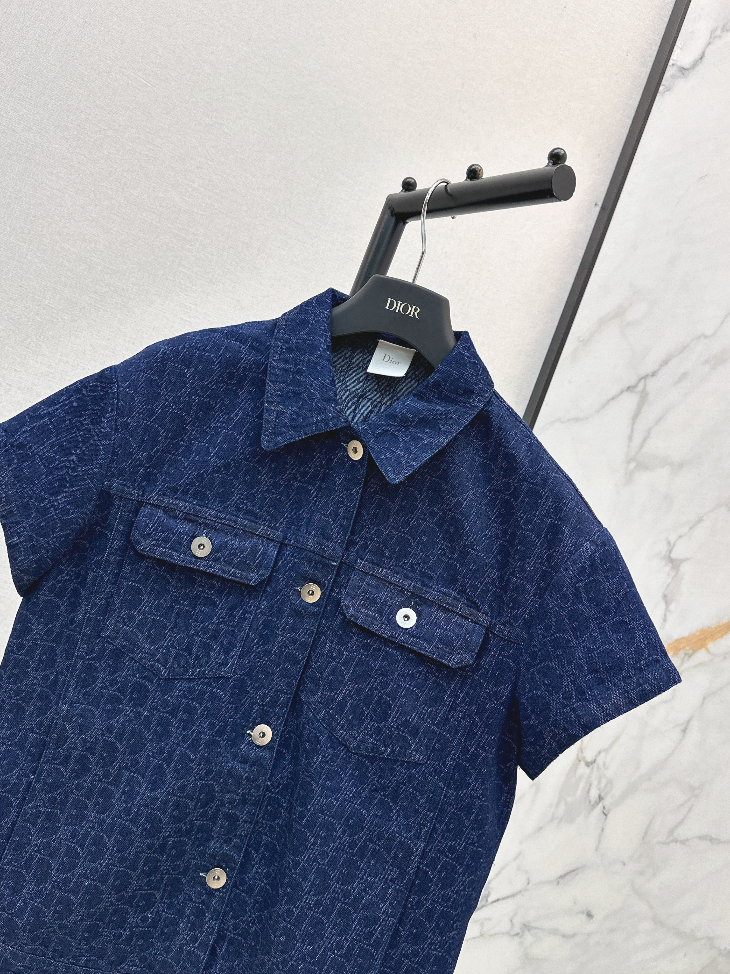 CD 26ss denim sleeveless jacket