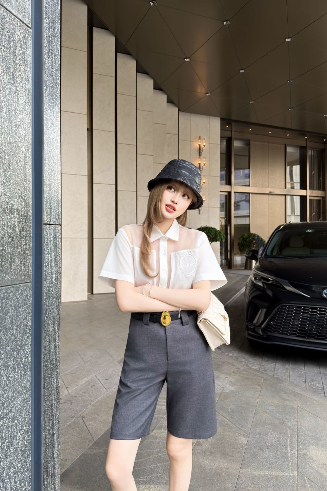 CD 26ss contract mesh shirt