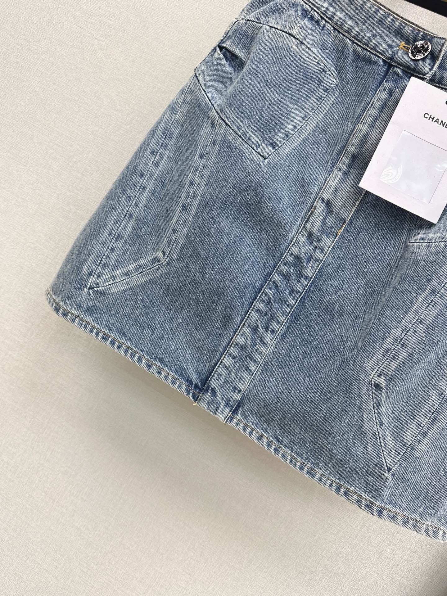 Chan 25fw denim skirt