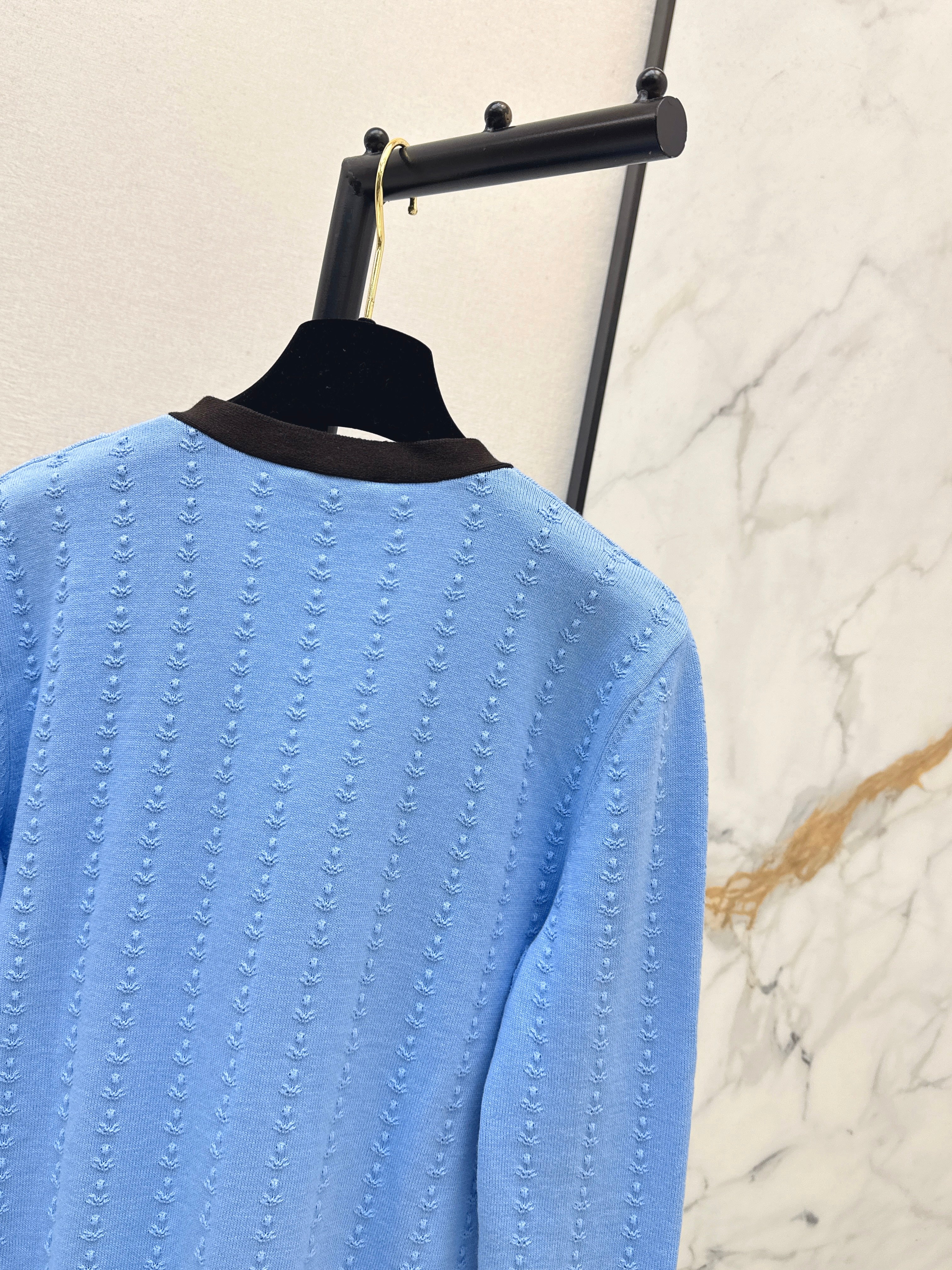 Chan 26ss embroidery cardigan