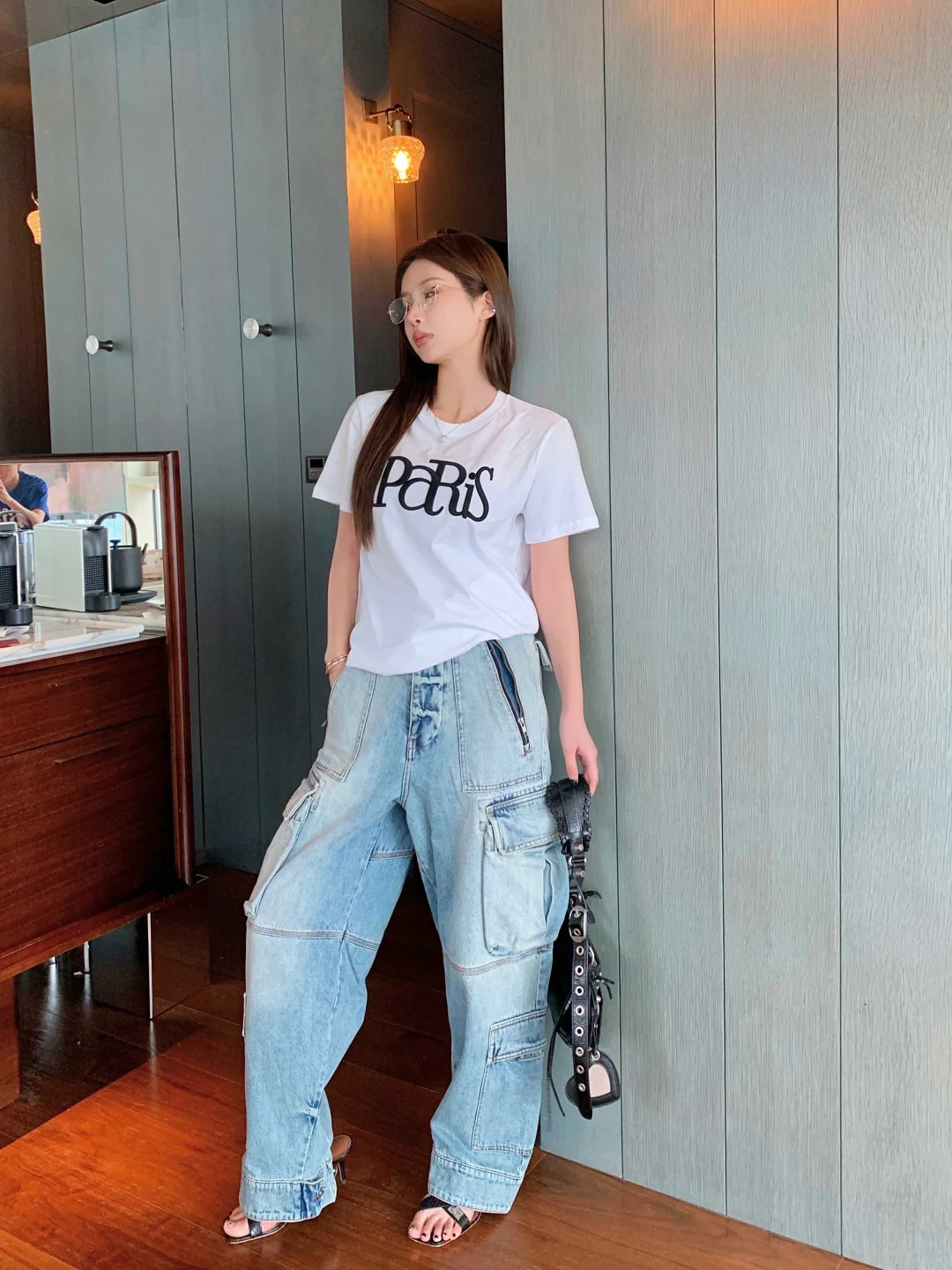 Balen 26ss embroidery t-shirts