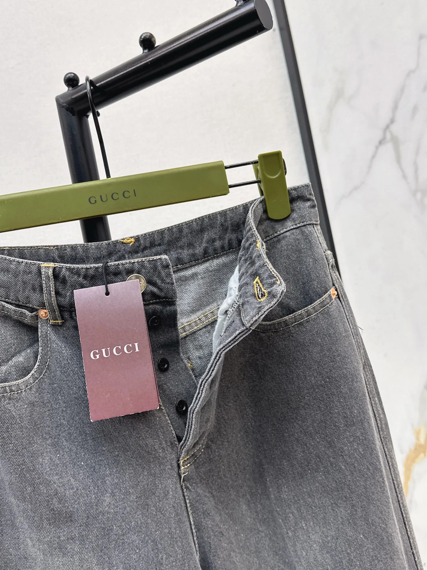 Gucc 26ss denim pants