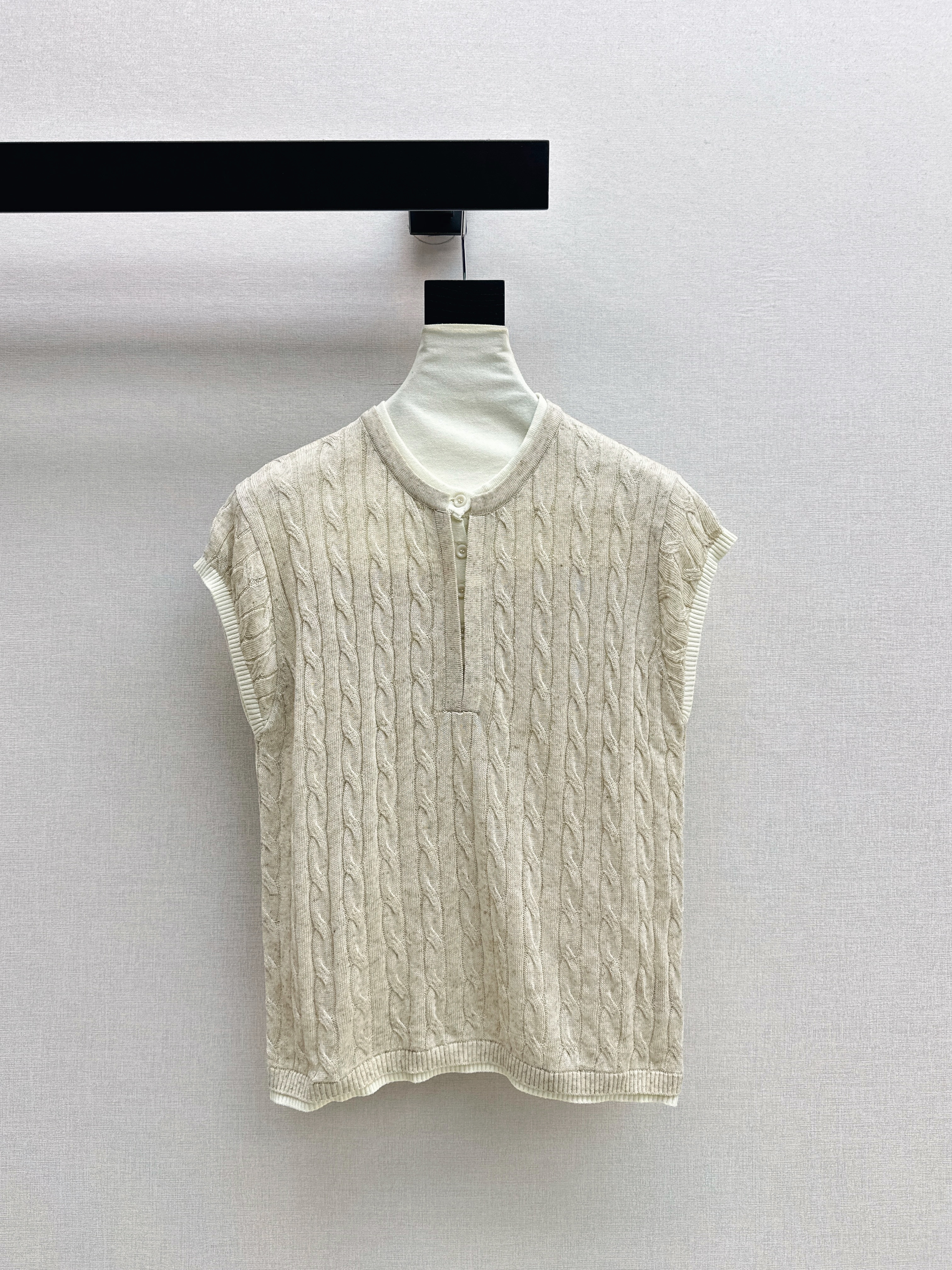 Ralp 26ss sleeveless knitwear