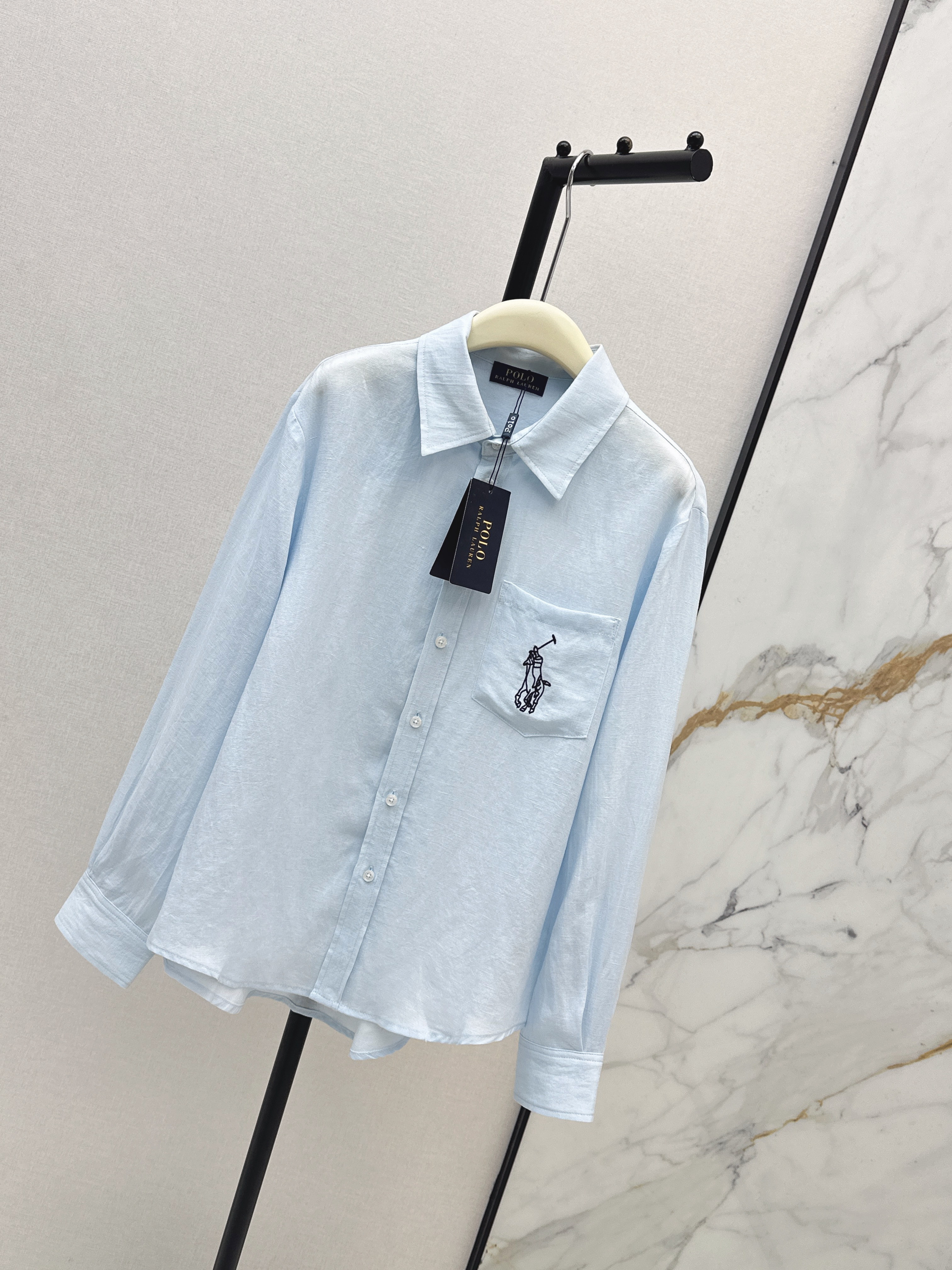 Ralp 26ss embroidery shirt