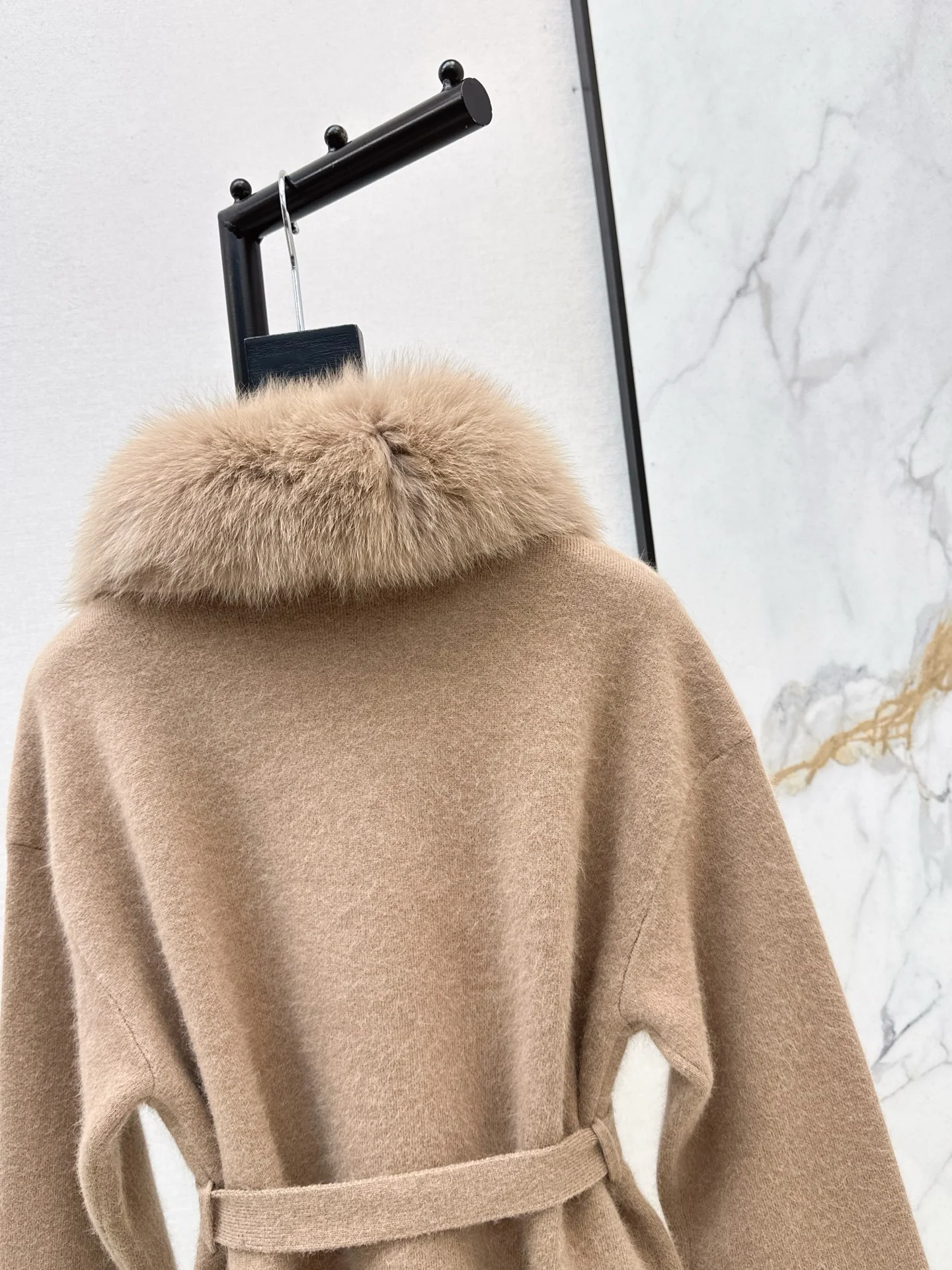 Fend 25fw knit wrap coats