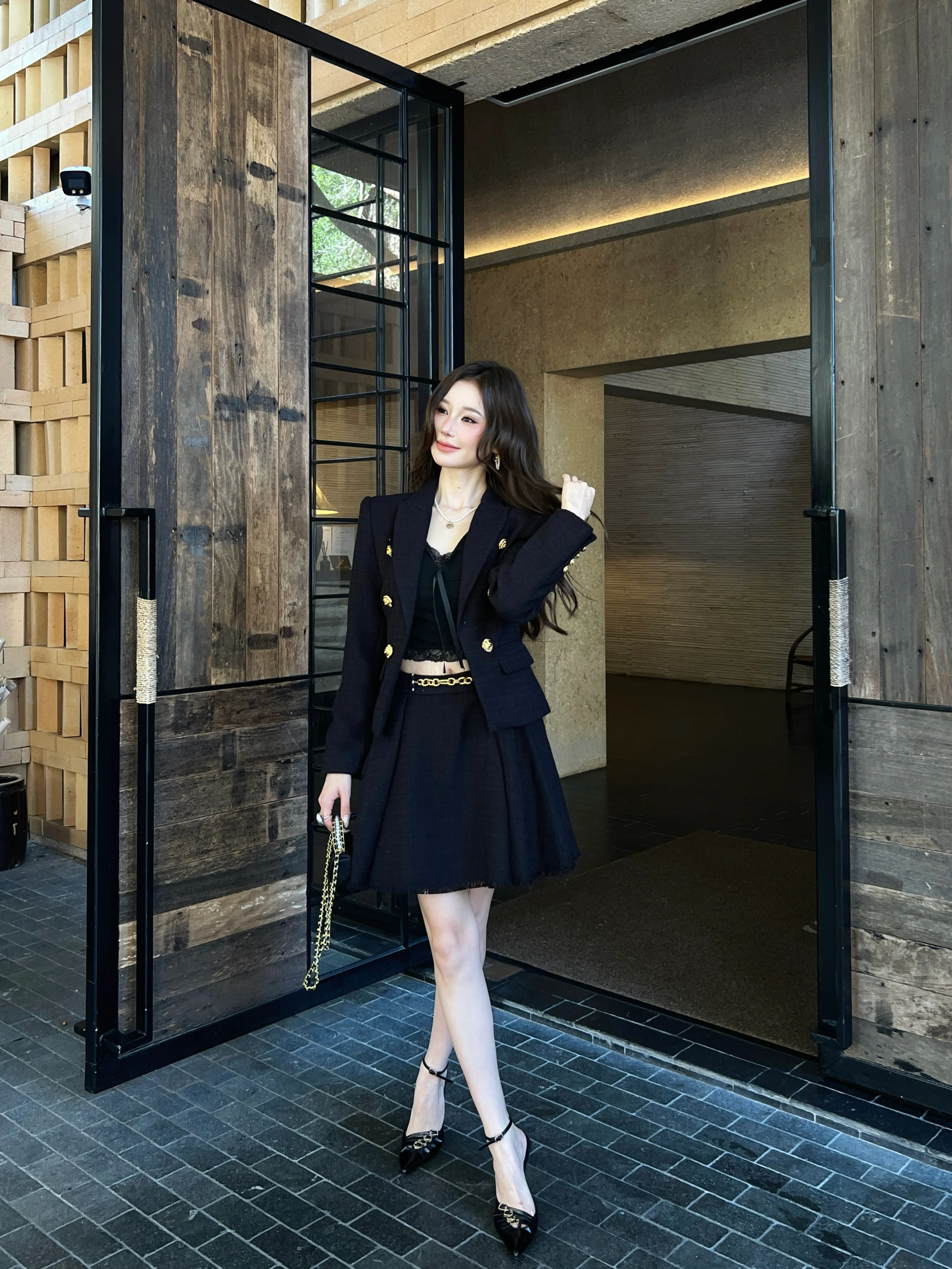 Bal 26ss pleated skirts