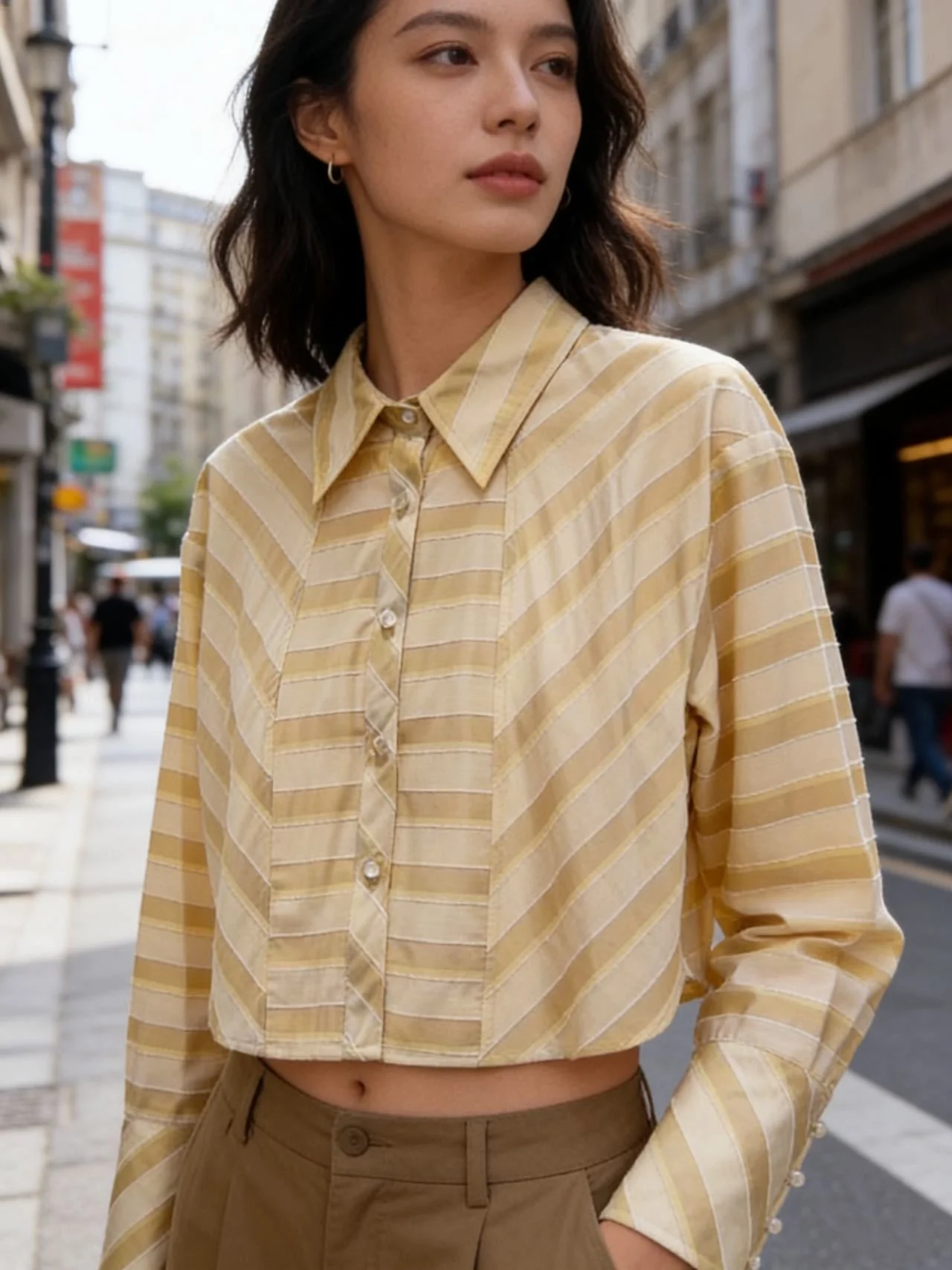 Prad 26ss stripe shirts