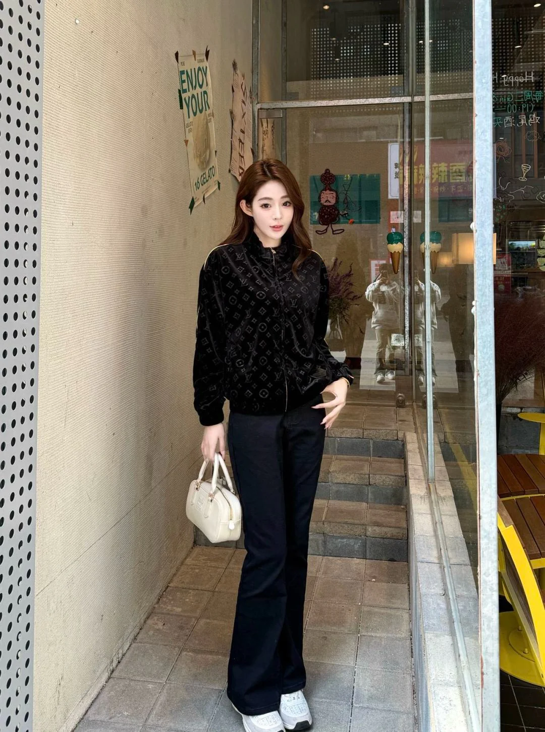 Louis 25fw velvet jacket