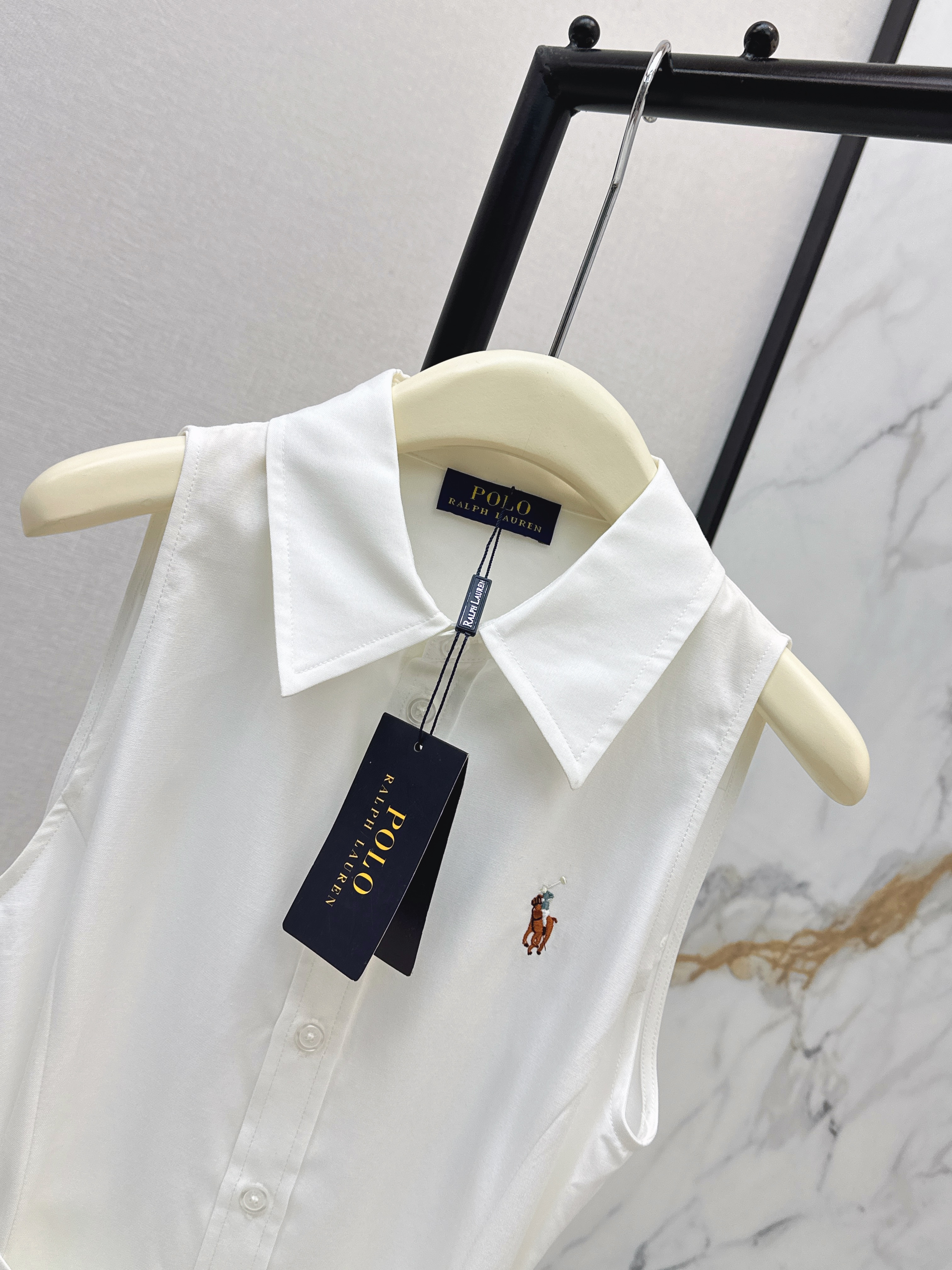 Ralp 26ss sleeveless shirt dress