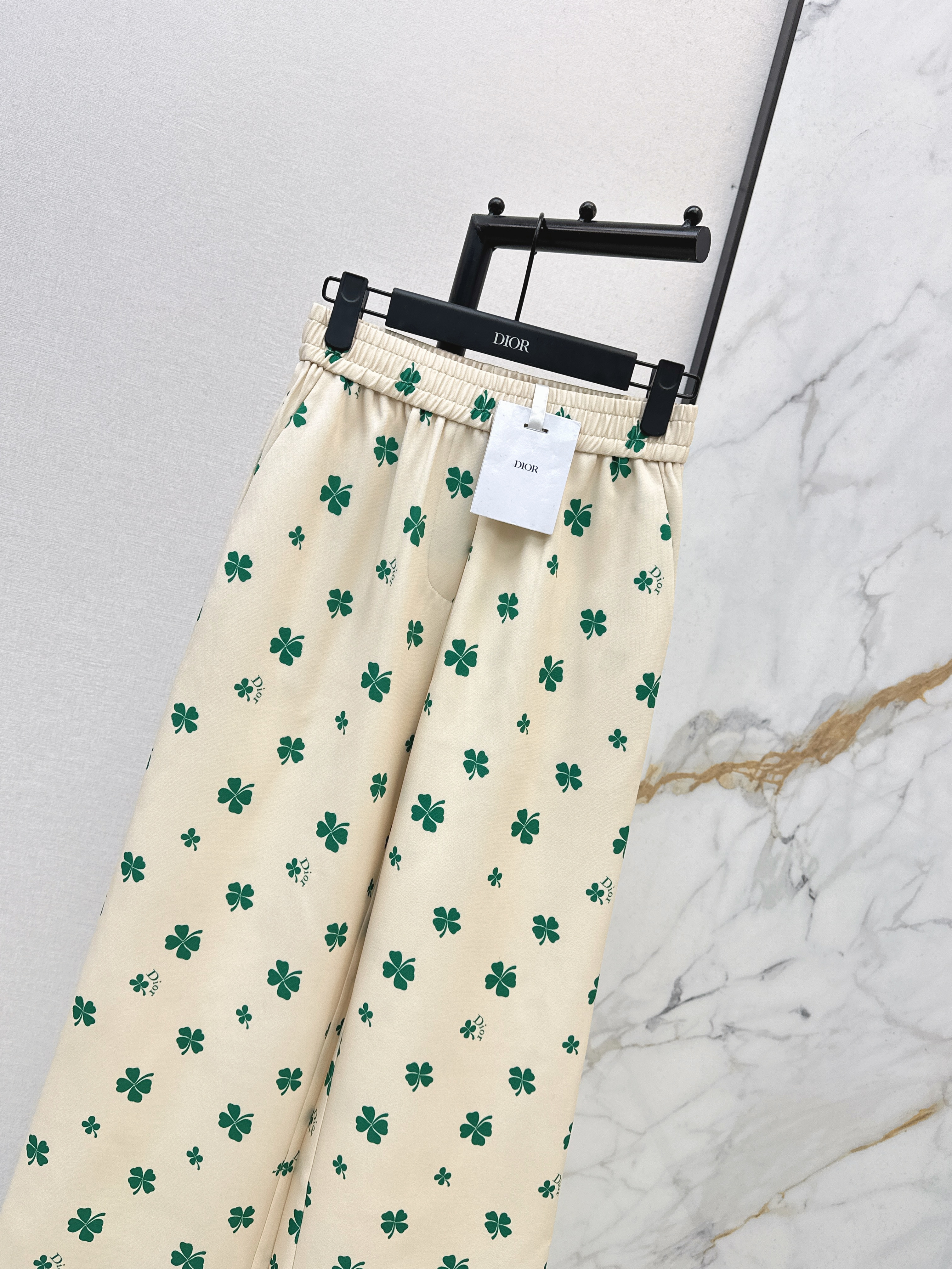 CD 26ss print straight pants