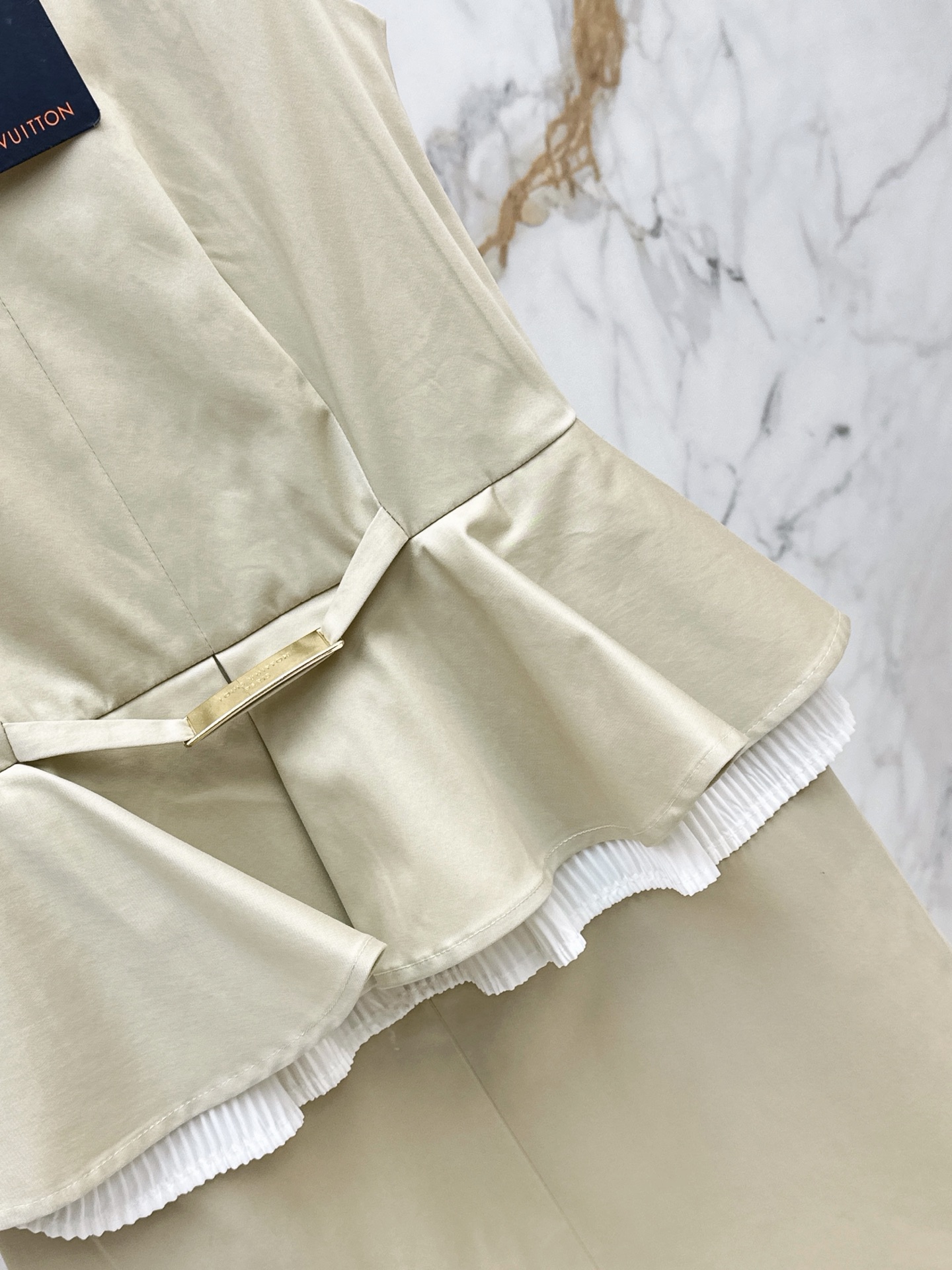 Loui 26ss 2in1 sleeveless dress