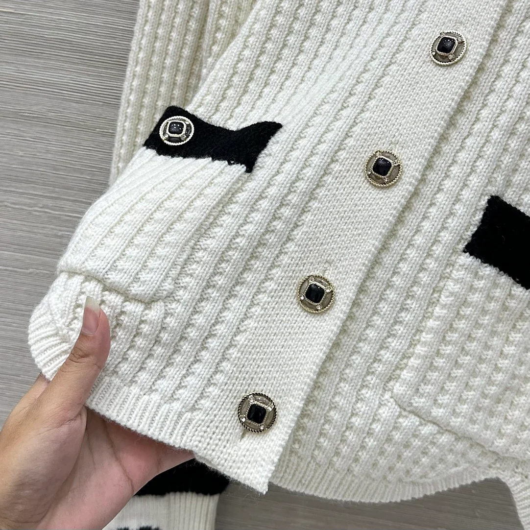 Chan 25fw knitted cardigan
