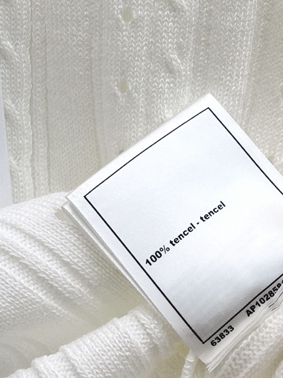 Chan 26ss sleeveless knitwear skirt set
