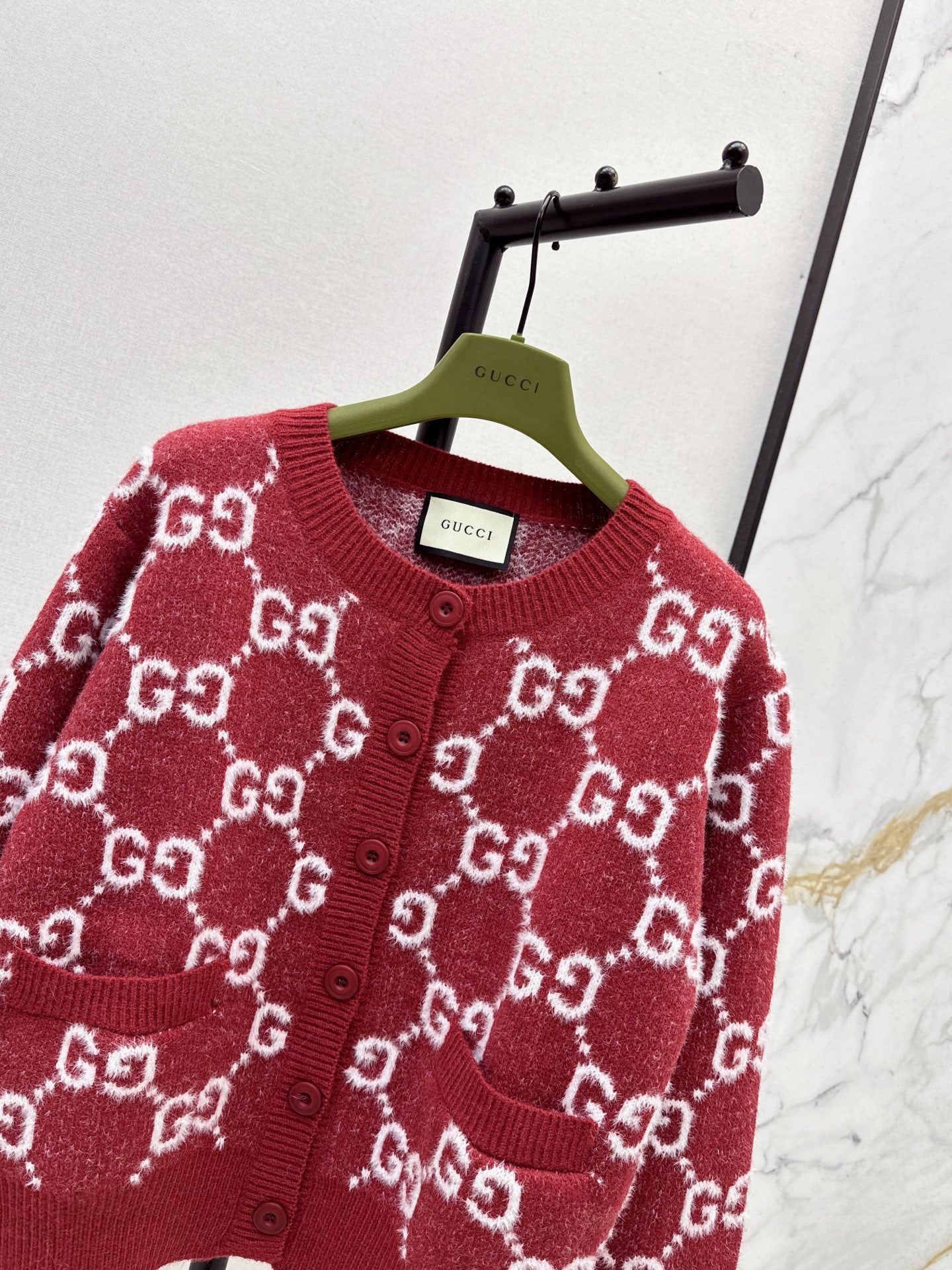 Gucc 25fw round neck jacket