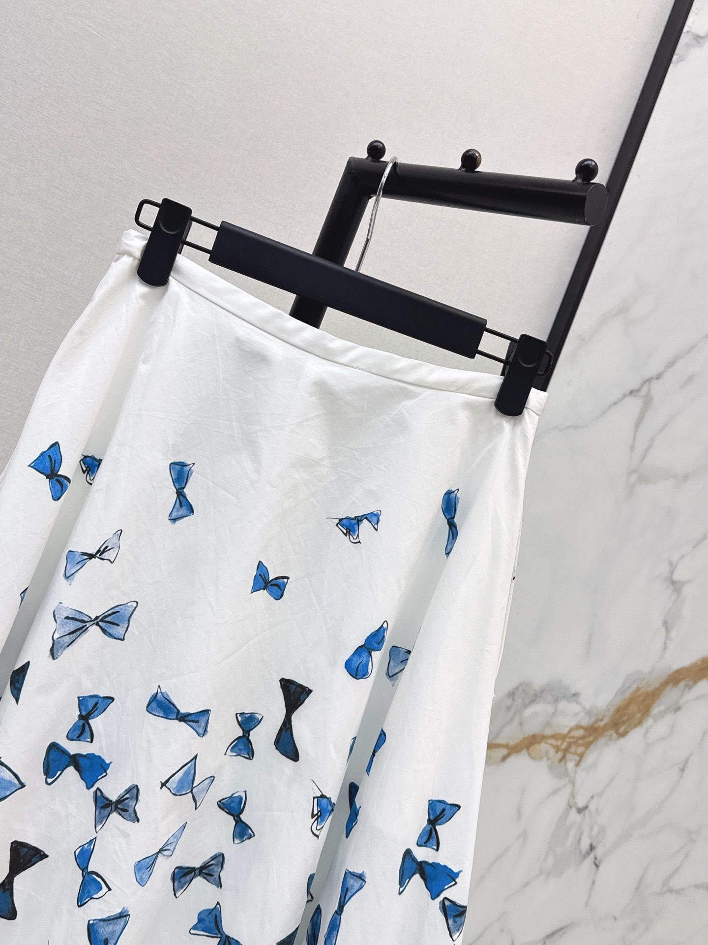 CD 26ss print ppleated skirt