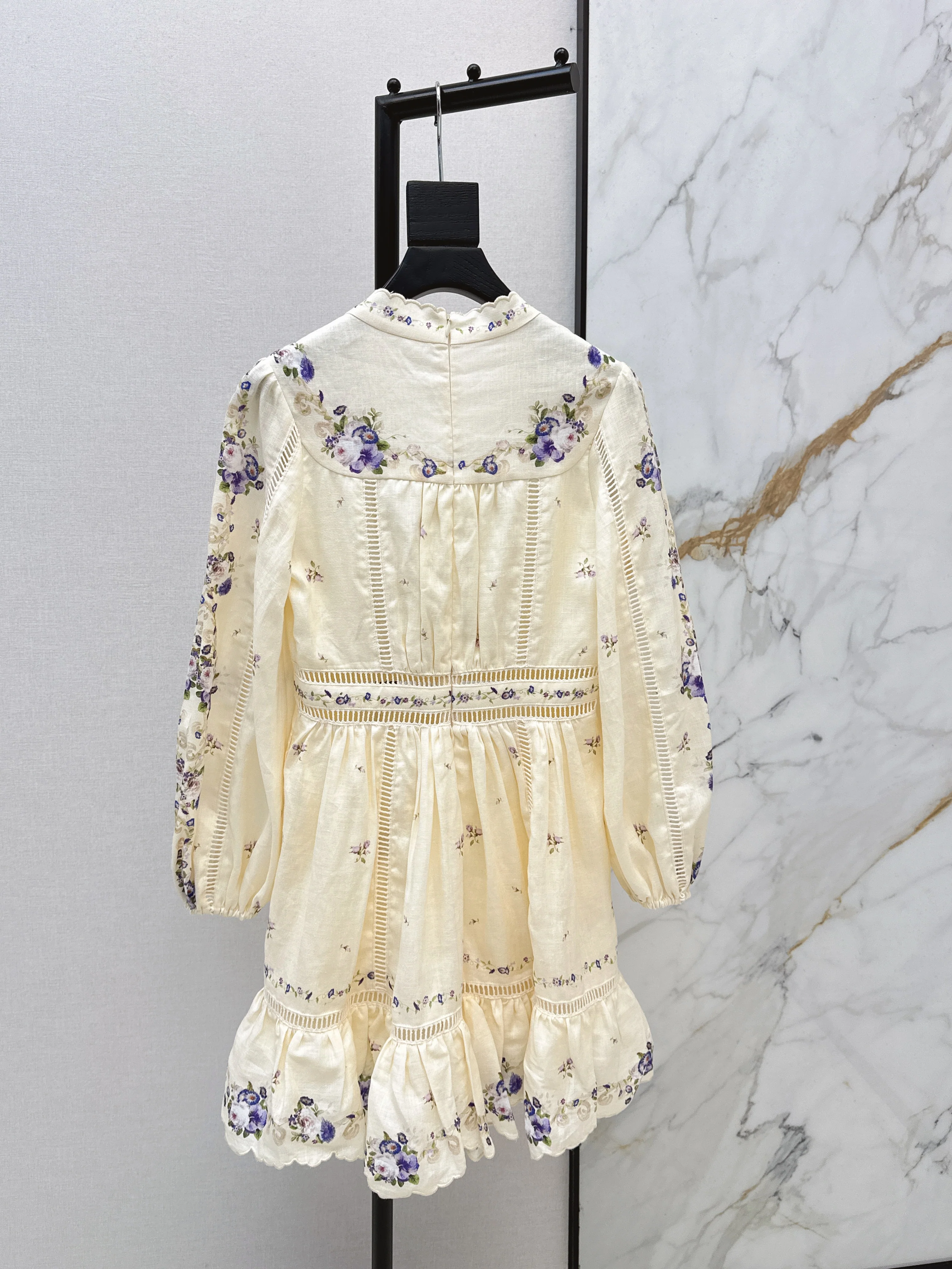 Zimm 26ss embroidery dress