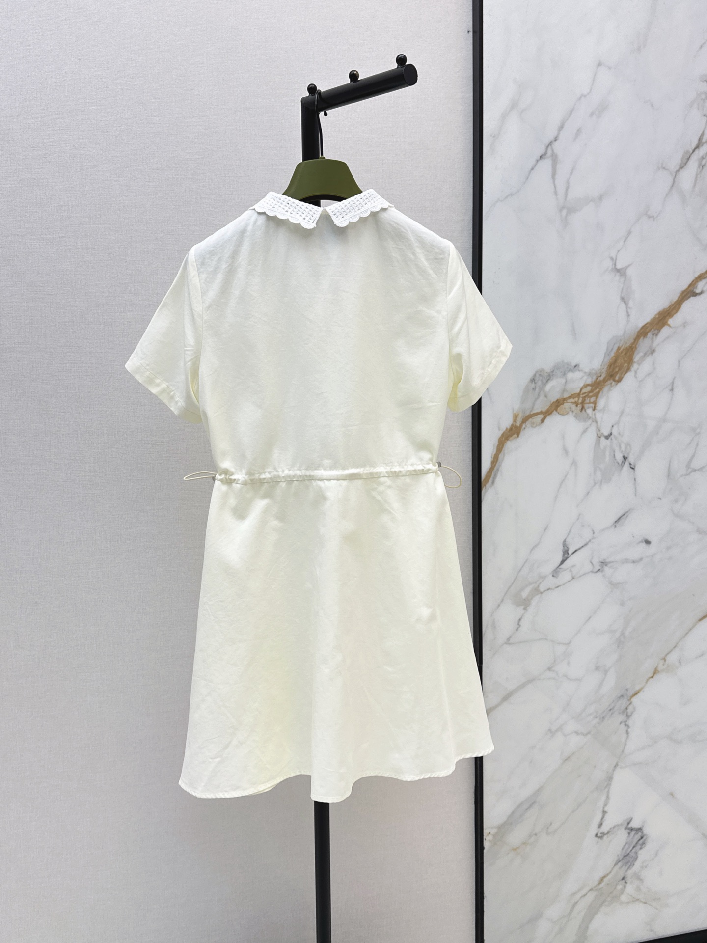 Guc 26ss peter pan collar dress