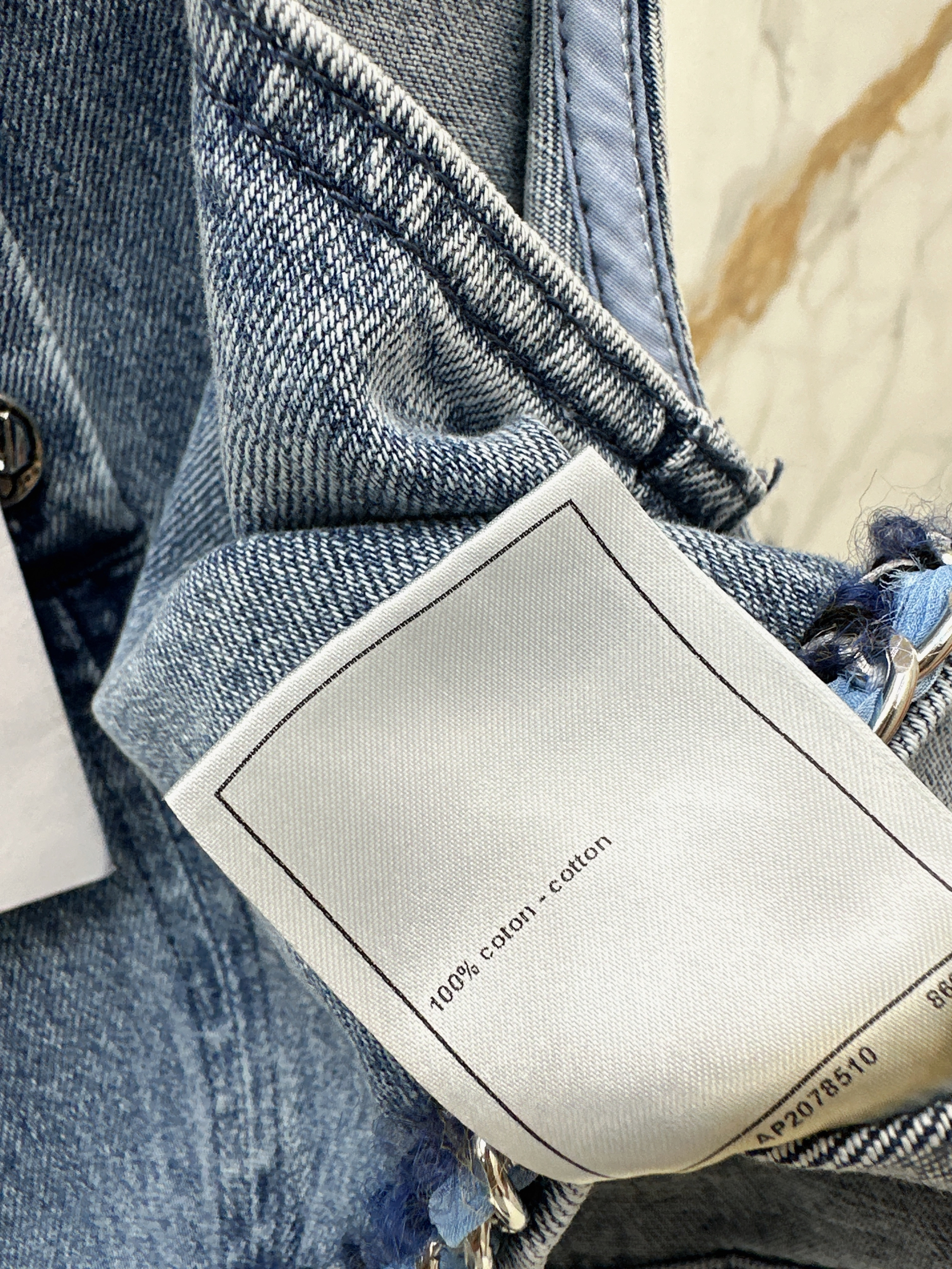 Chan 26ss denim vest