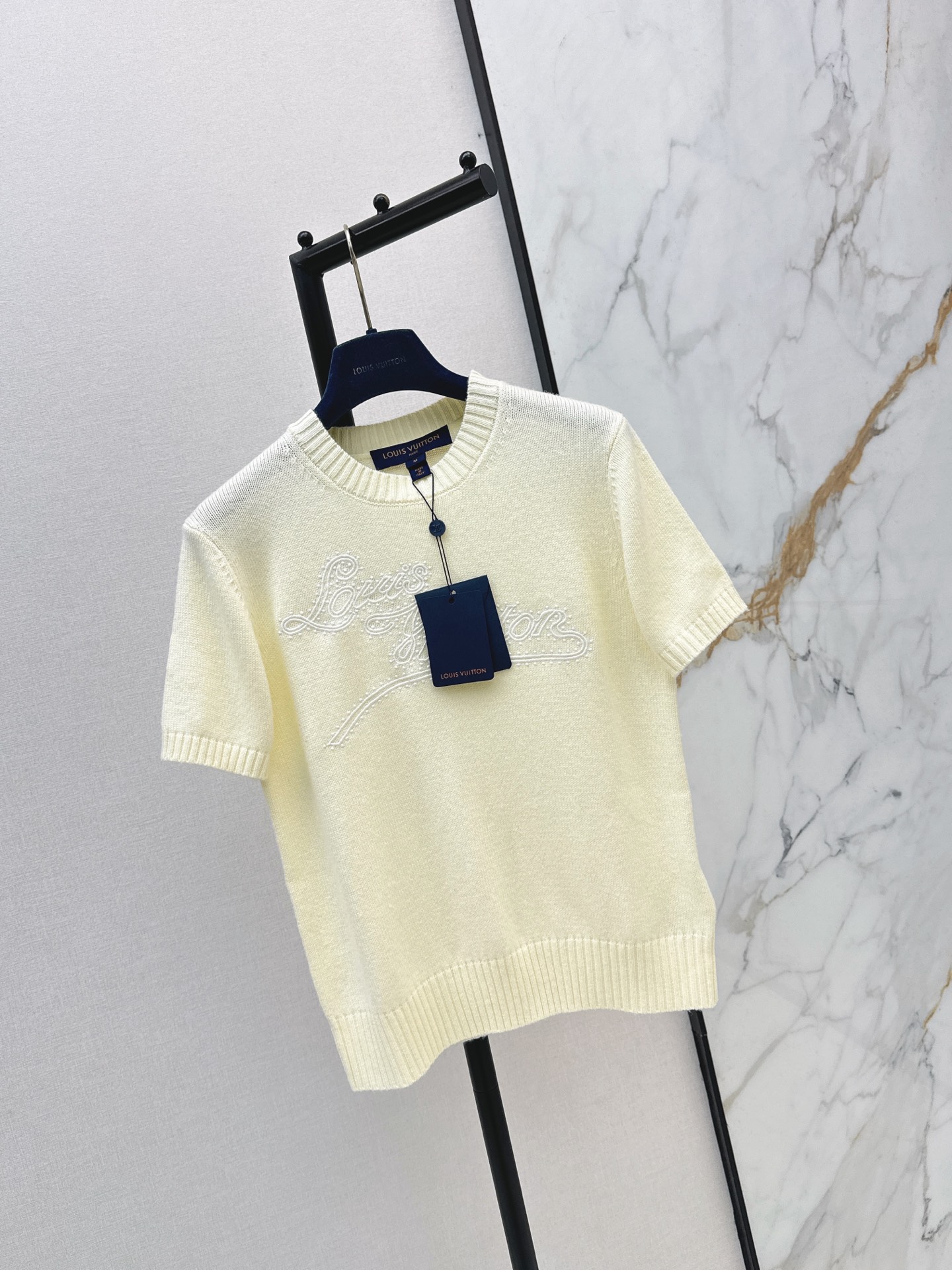 Loui 26ss embroidery knit sweater