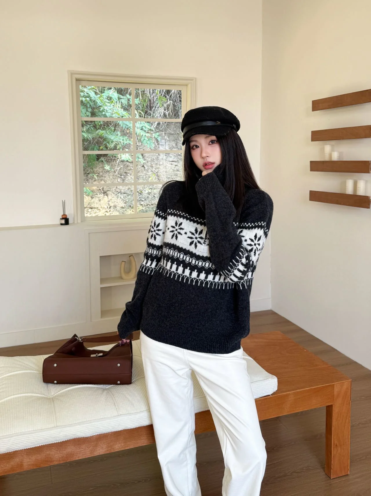 Ralp 26ss fair isle cardigan