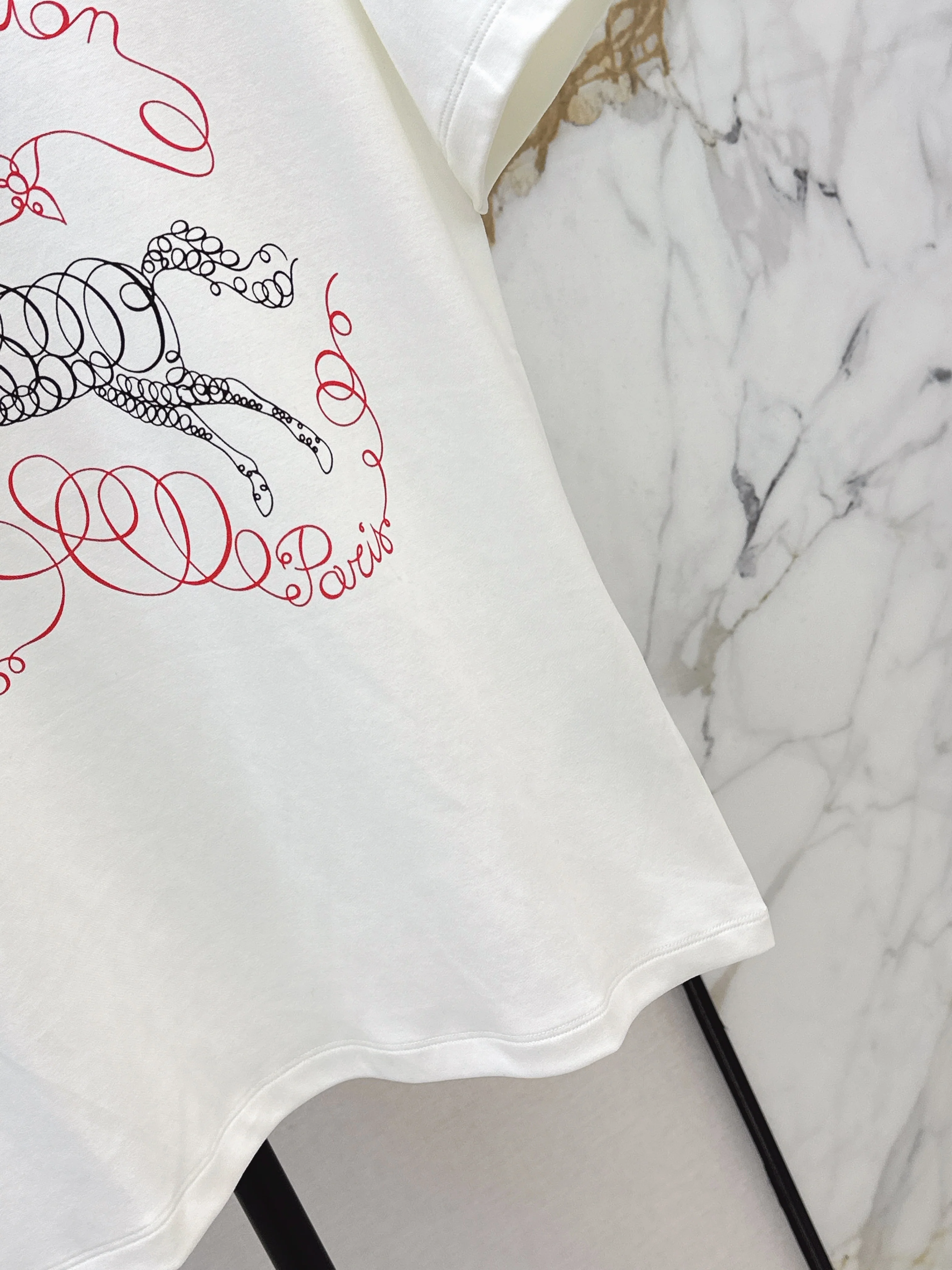Louis 26ss print t-shirts