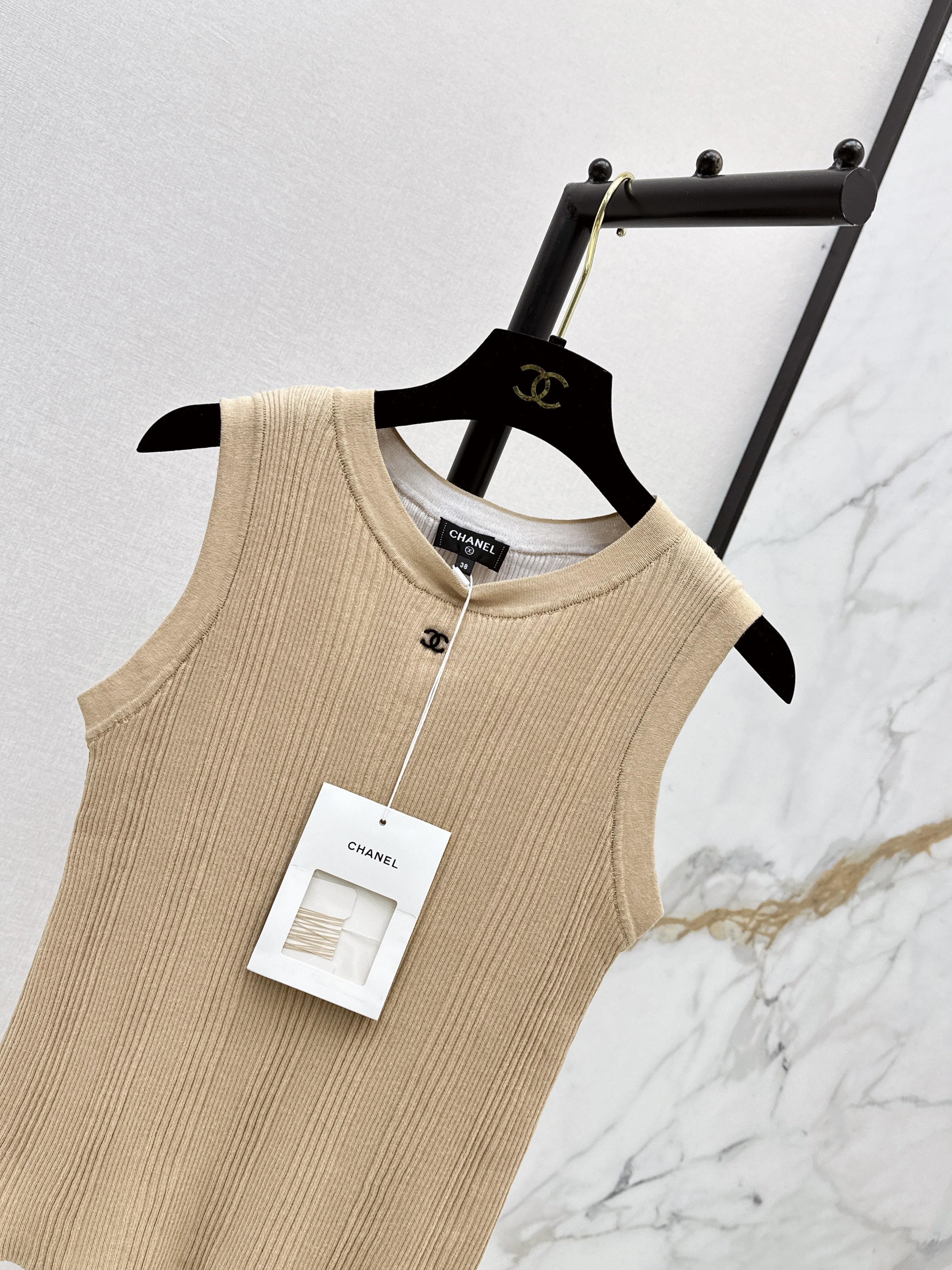 Chan 26SS Knit Tank Top