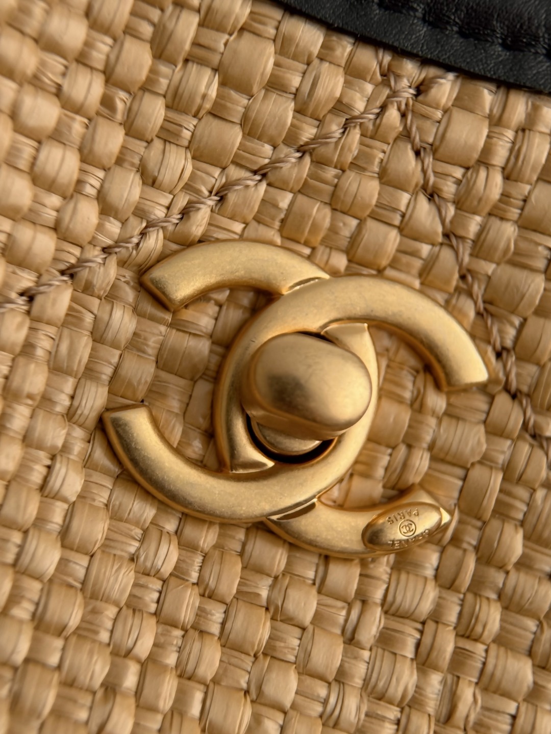 Chan 26C woven tote bag