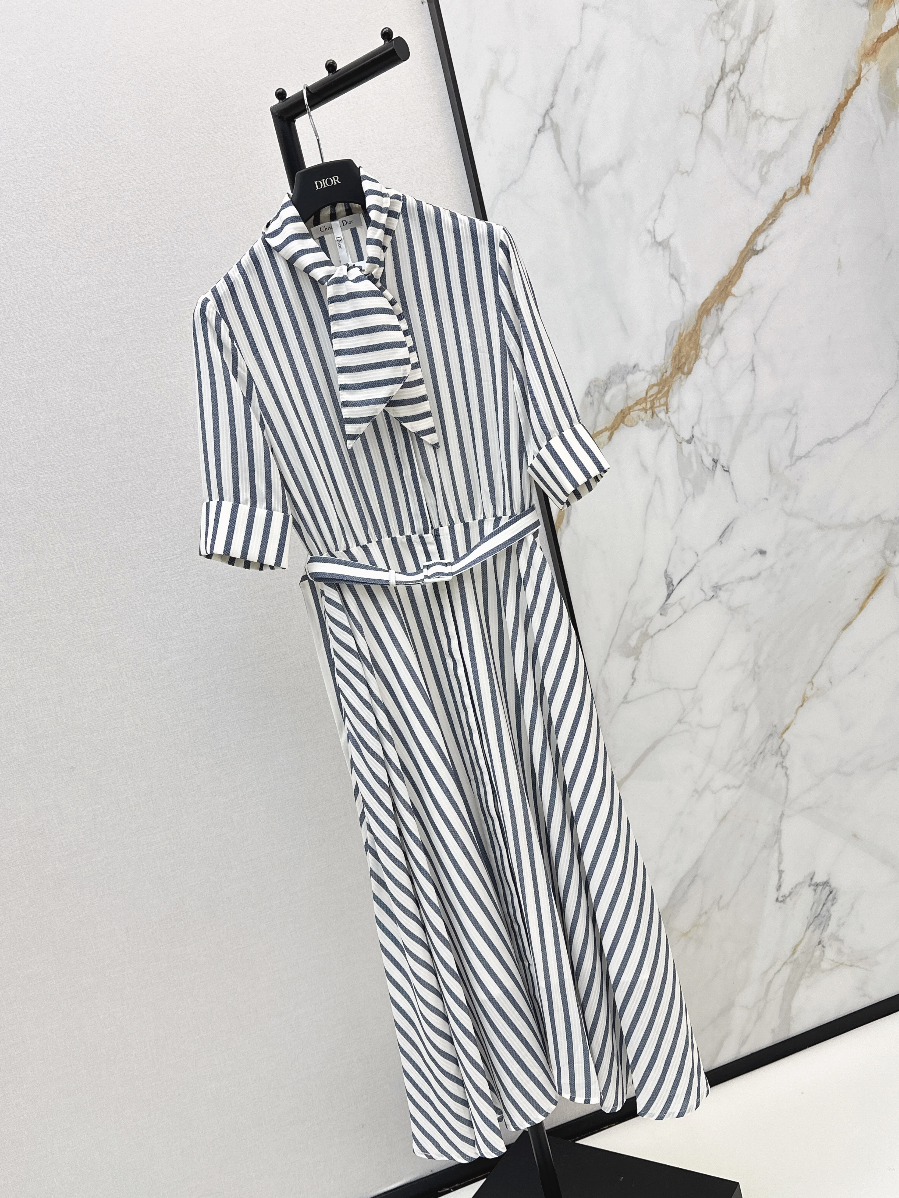CD 26ss stripe dress