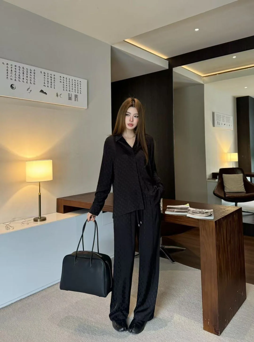 Fend 26ss jacquard outfit sets